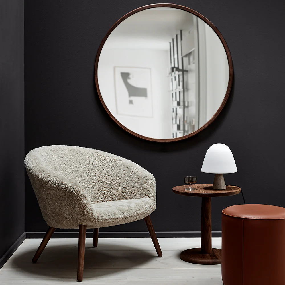 FREDERICIA DITZEL LOUNGE CHAIR SHEEPSKIN BY NANNA DITZEL - Image 3