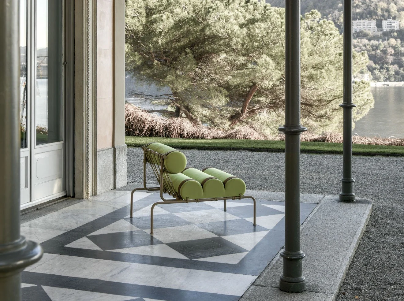 DALMOTO KYLĂNDO LOUNGE CHAIR / OUTDOOR W26.5" x D36.25" x H16-27" - Image 4