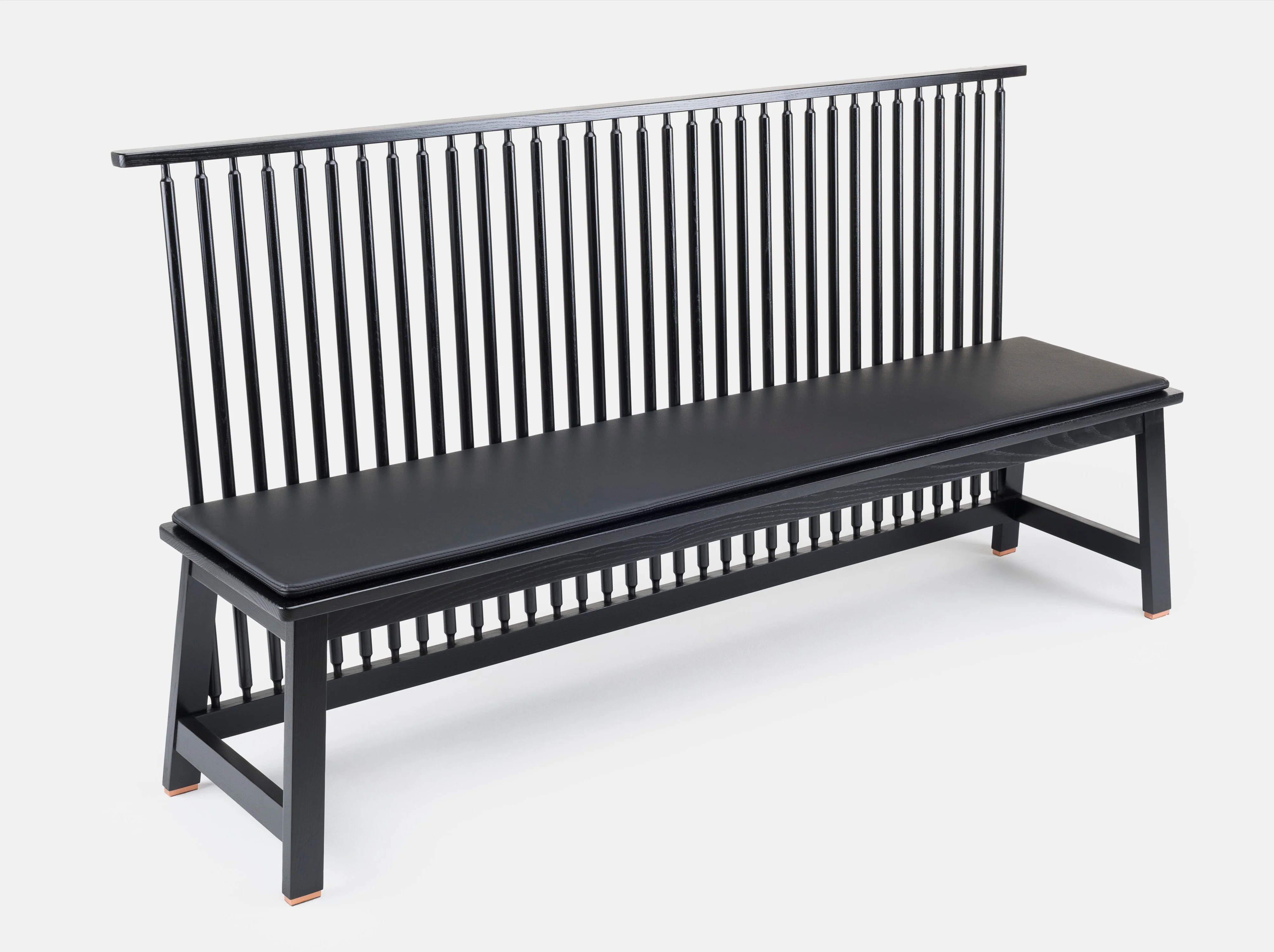 DE LA ESPADA STUDIOILSE BENCH WITH BACK - Image 3