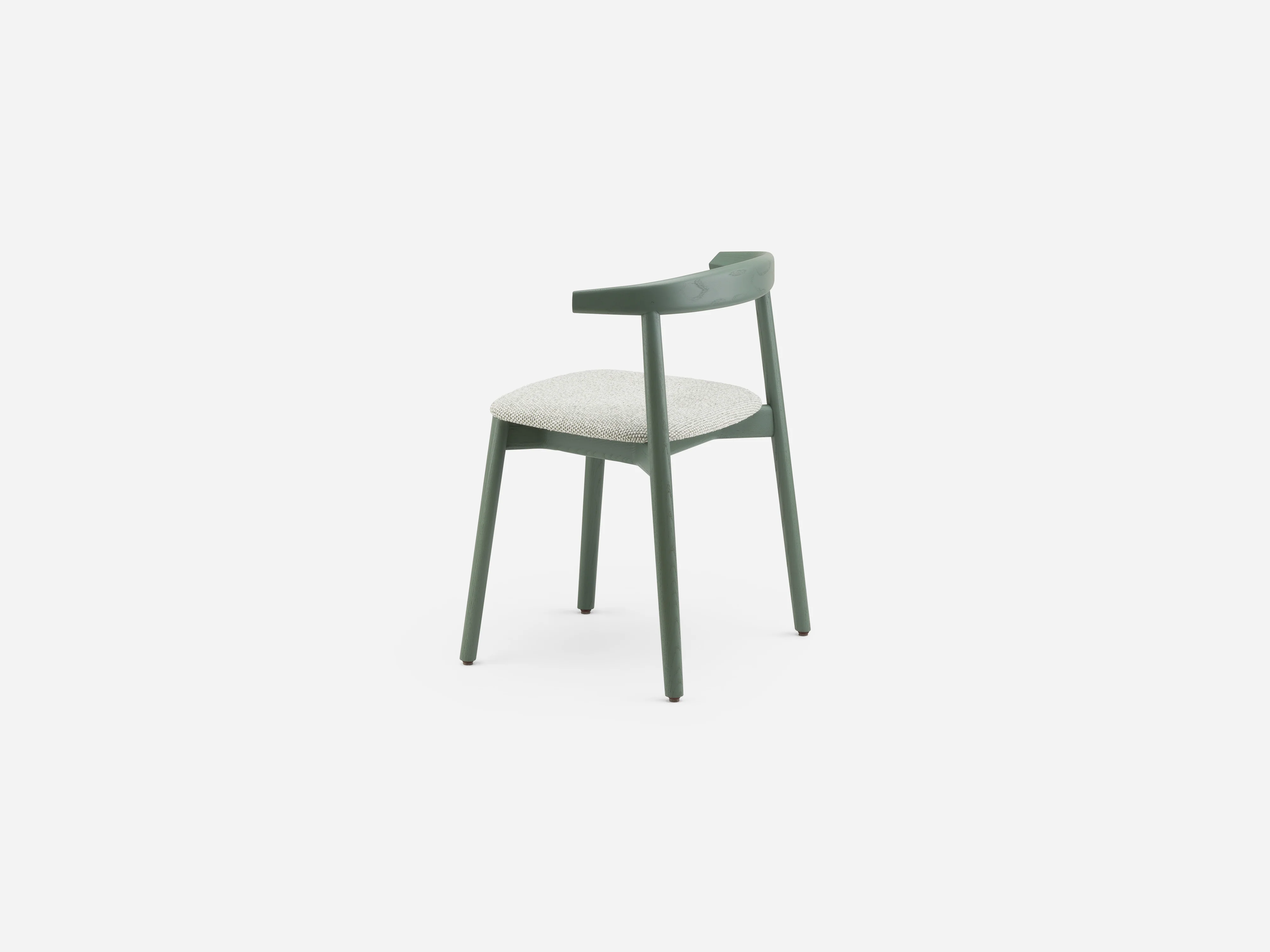 DE LA ESPADA MATTHEW HILTON 410S ANDO CHAIR / UPHOLSTERED W21" x D18" x H28" x SH18" - Image 5