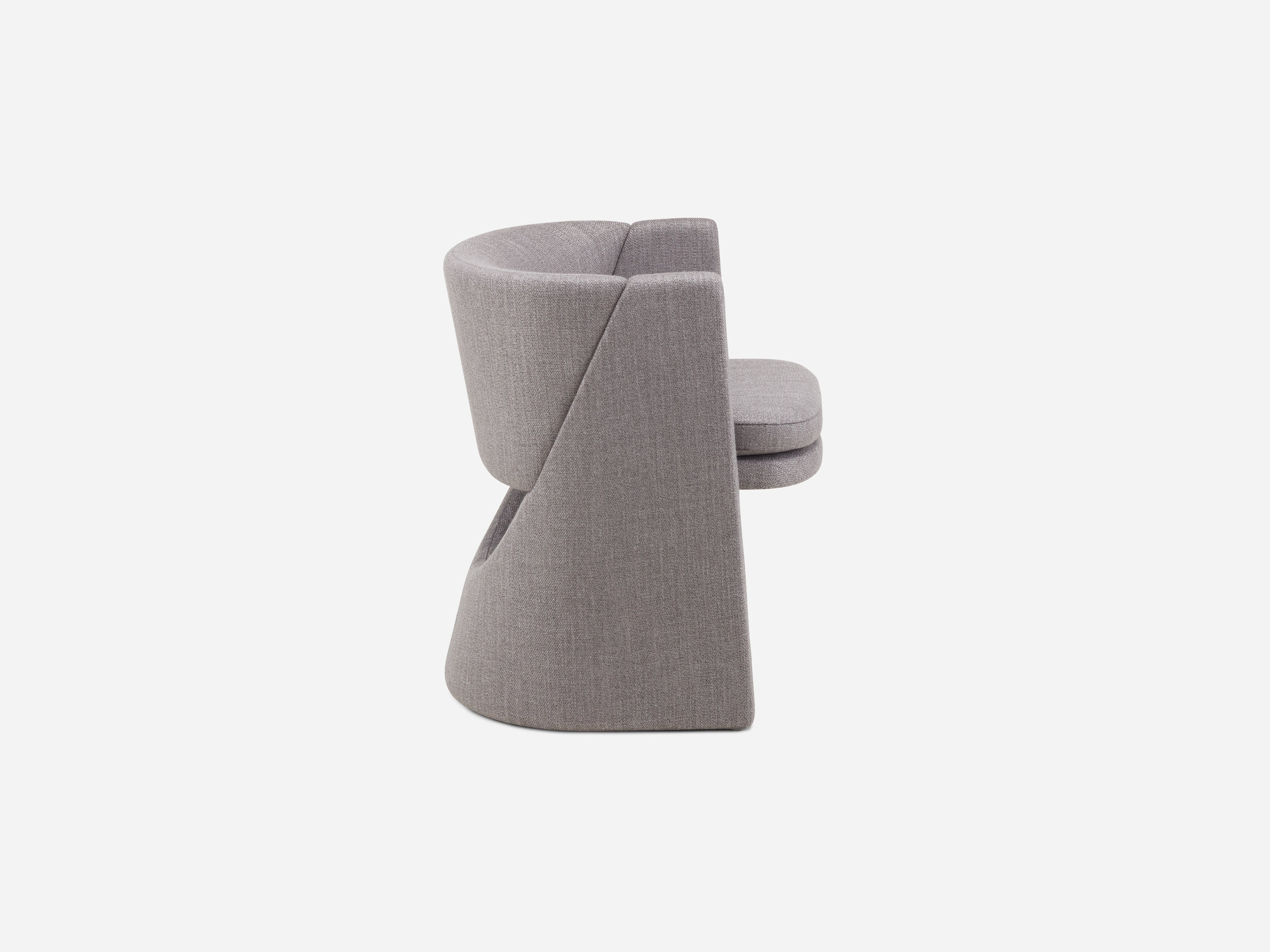 DE LA ESPADA ANTHONY GUERRÉE CURSA DINING CHAIR W24.25" x D24" x H28" - Image 2