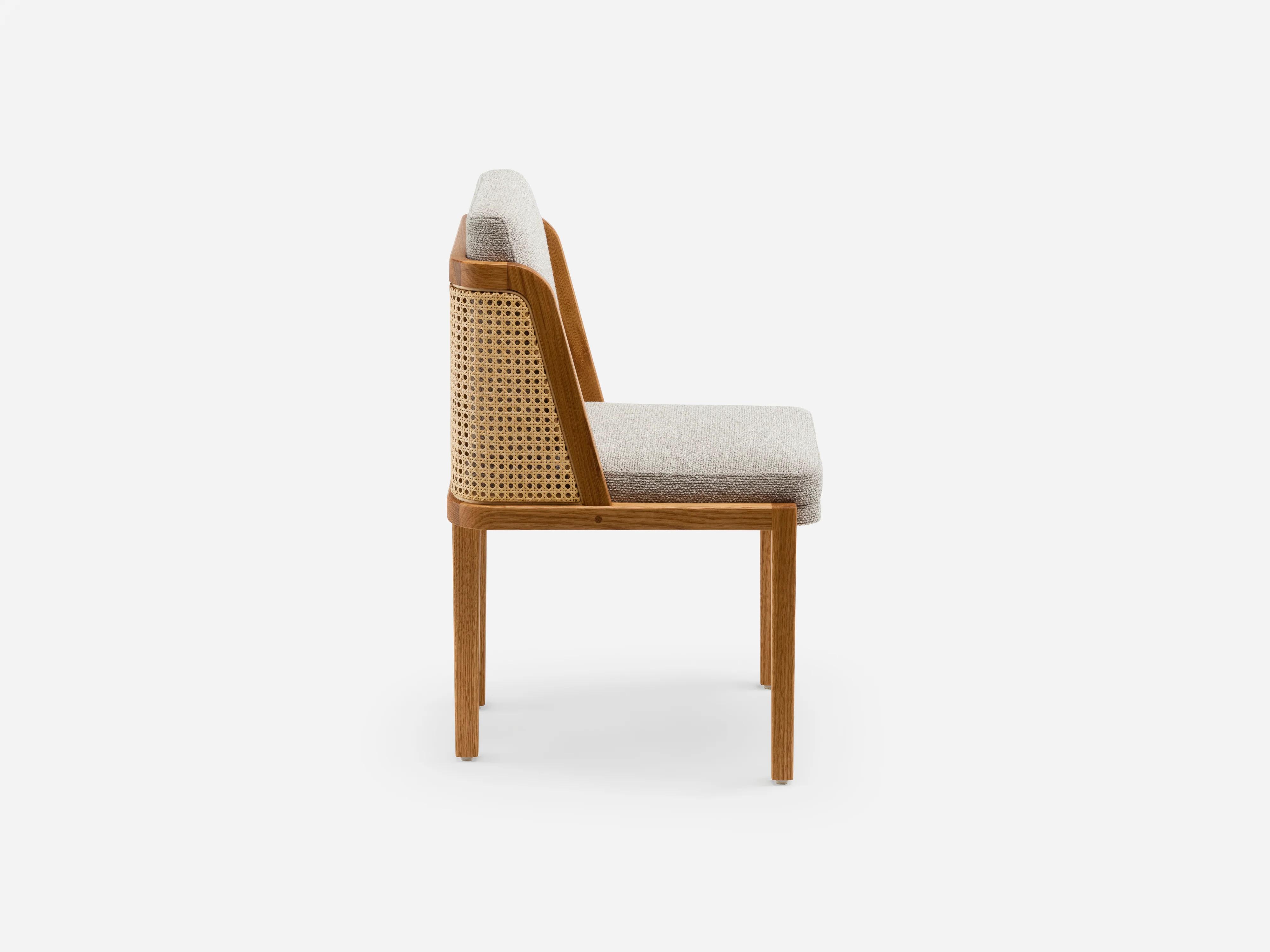 DE LA ESPADA AUTOBAN THRONE DINING CHAIR / RATTAN W19" x D21" x H30” - Image 2