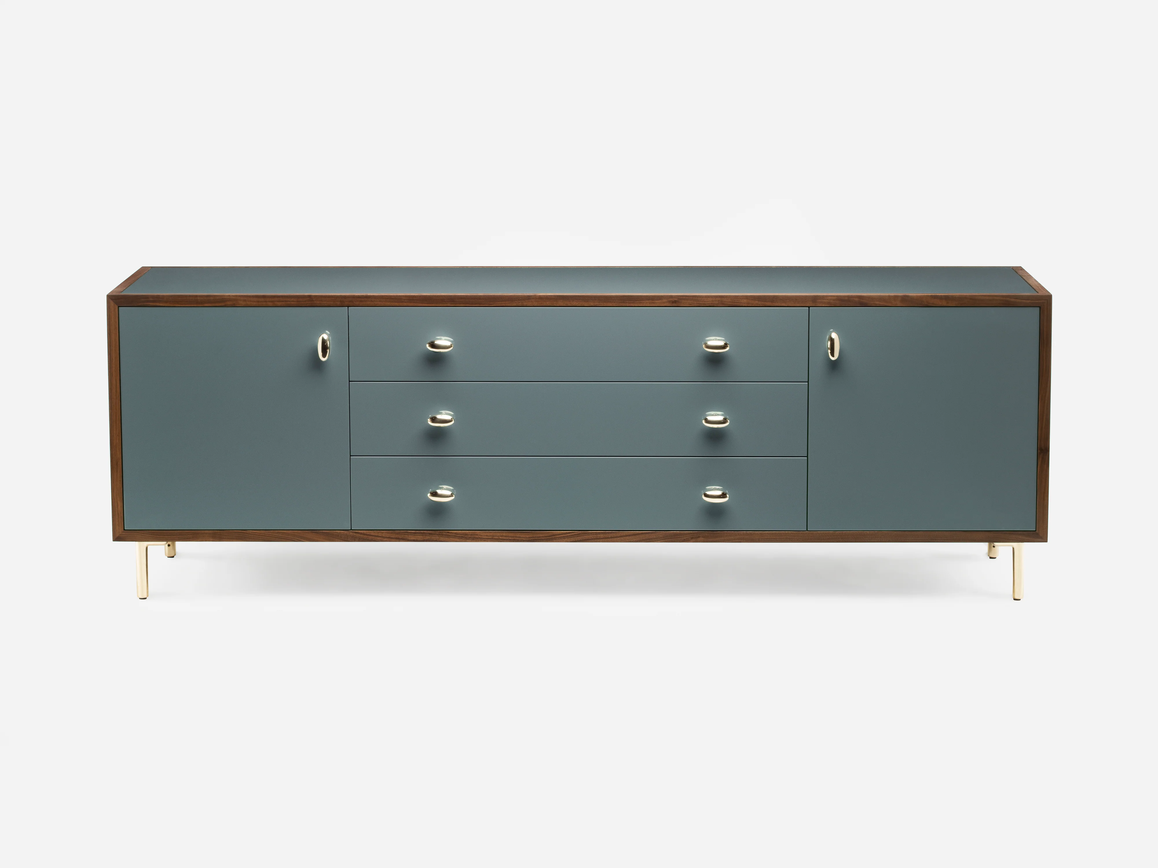 DE LA ESPADA JASON MILLER CLASSON SIDE BOARD 2-DOOR / 3-DRAWER L84" x D23.5" x H28” - Image 2