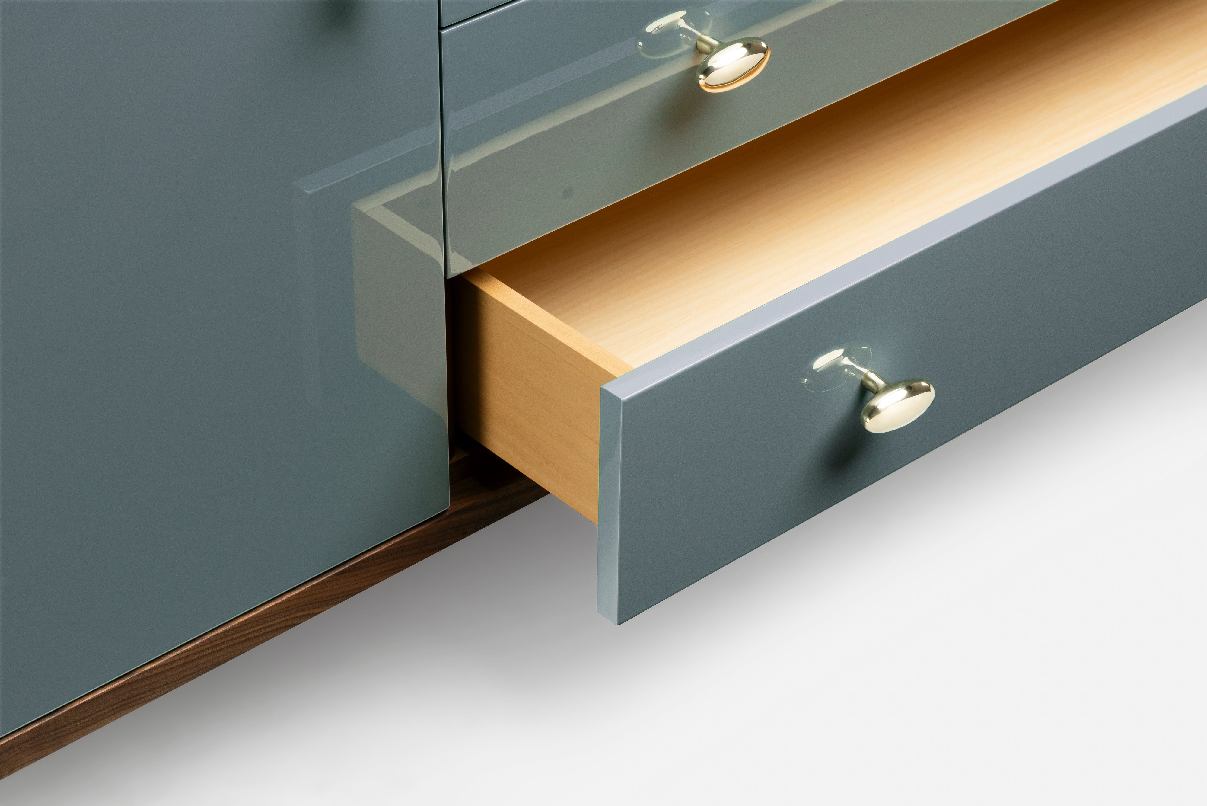 DE LA ESPADA JASON MILLER CLASSON SIDE BOARD 2-DOOR / 3-DRAWER L84" x D23.5" x H28” - Image 3