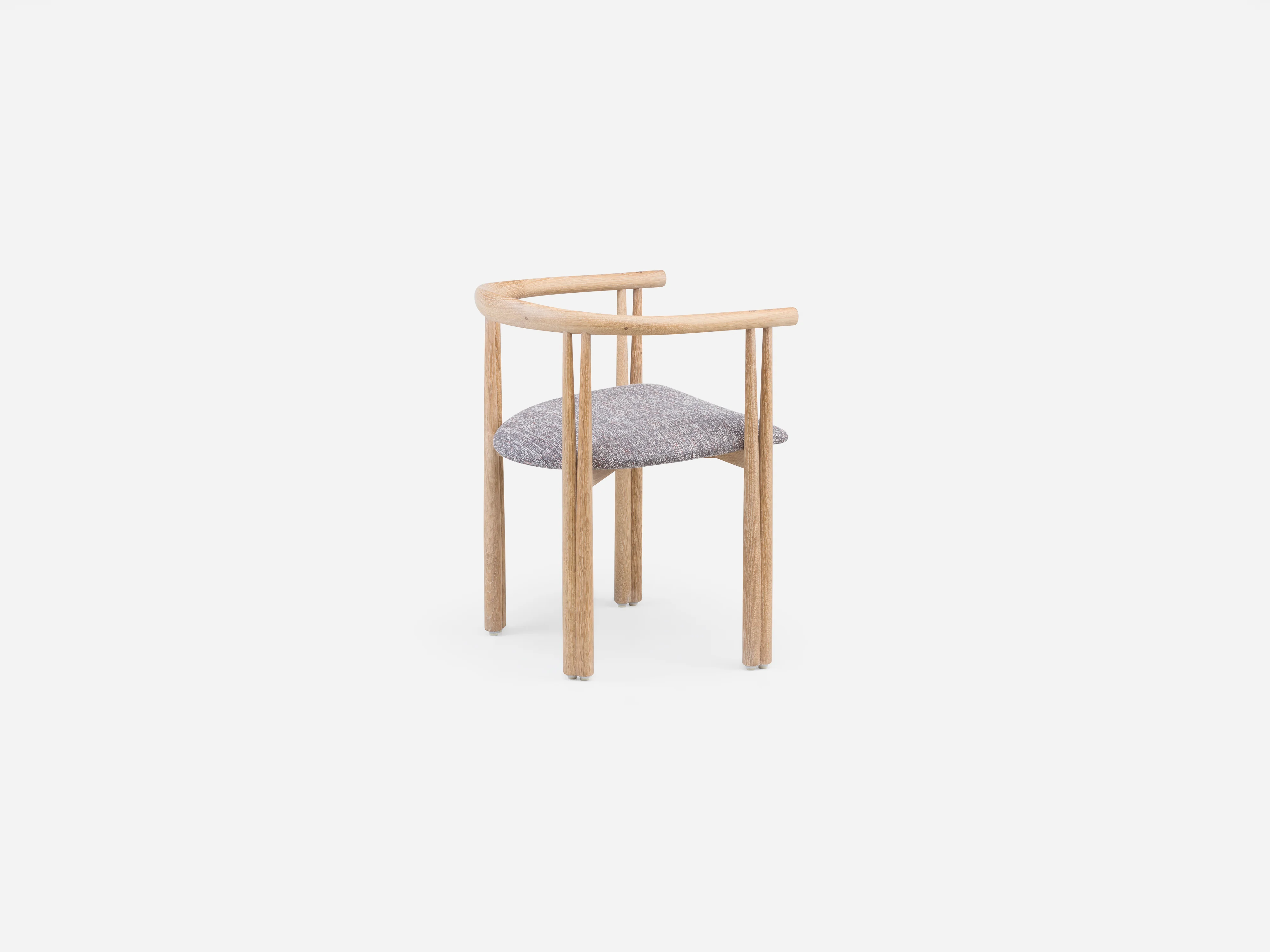 DE LA ESPADA JASON MILLER ELLIOT DINING CHAIR W22.25” x D20" x H27.75” - Image 5