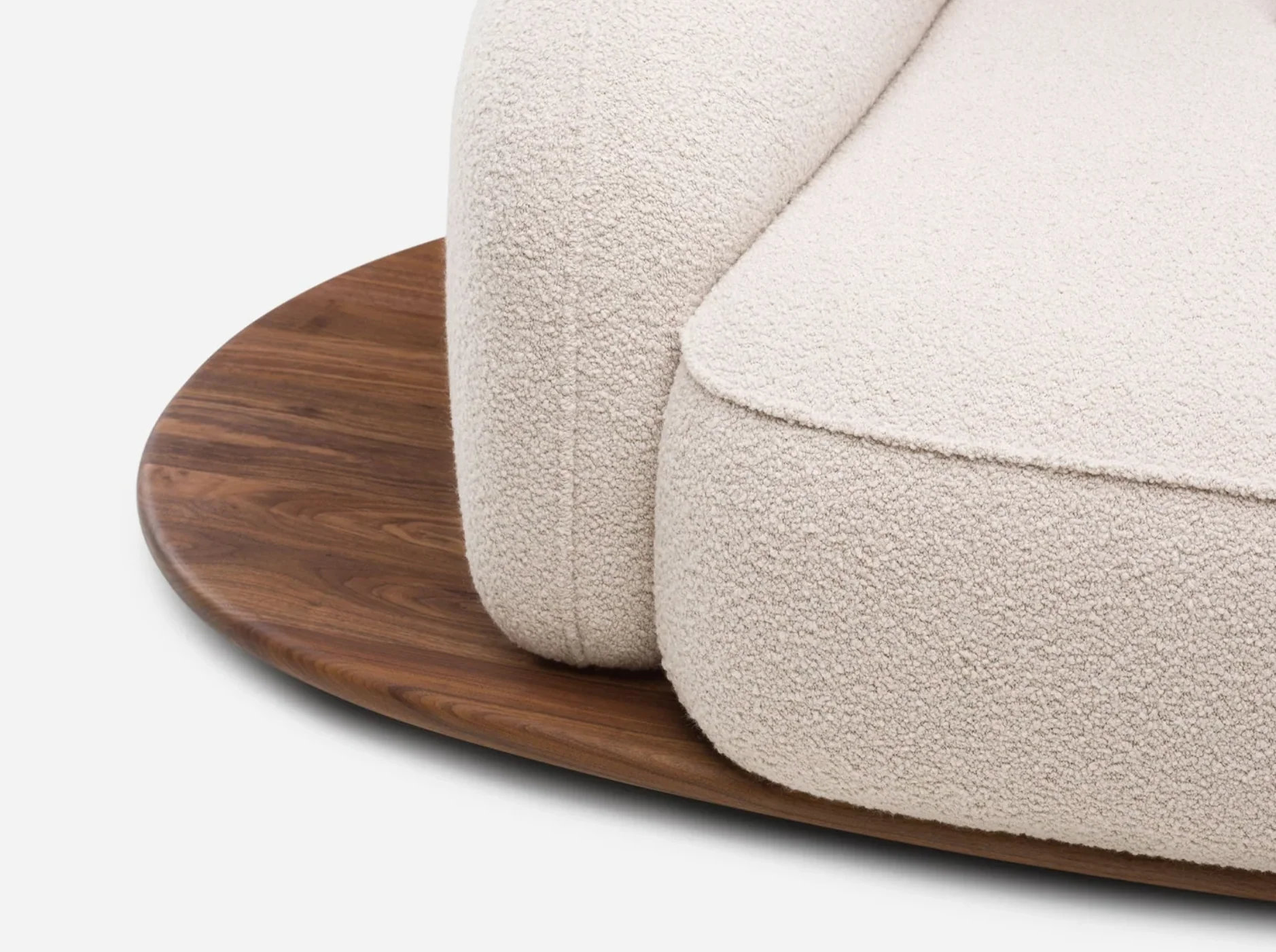 DE LA ESPADA LUCA NICHETTO FAIAL LOUNGE CHAIR / ONE-ARMED W64" x D46.5" x H30.5“ x SH16.5” - Image 5