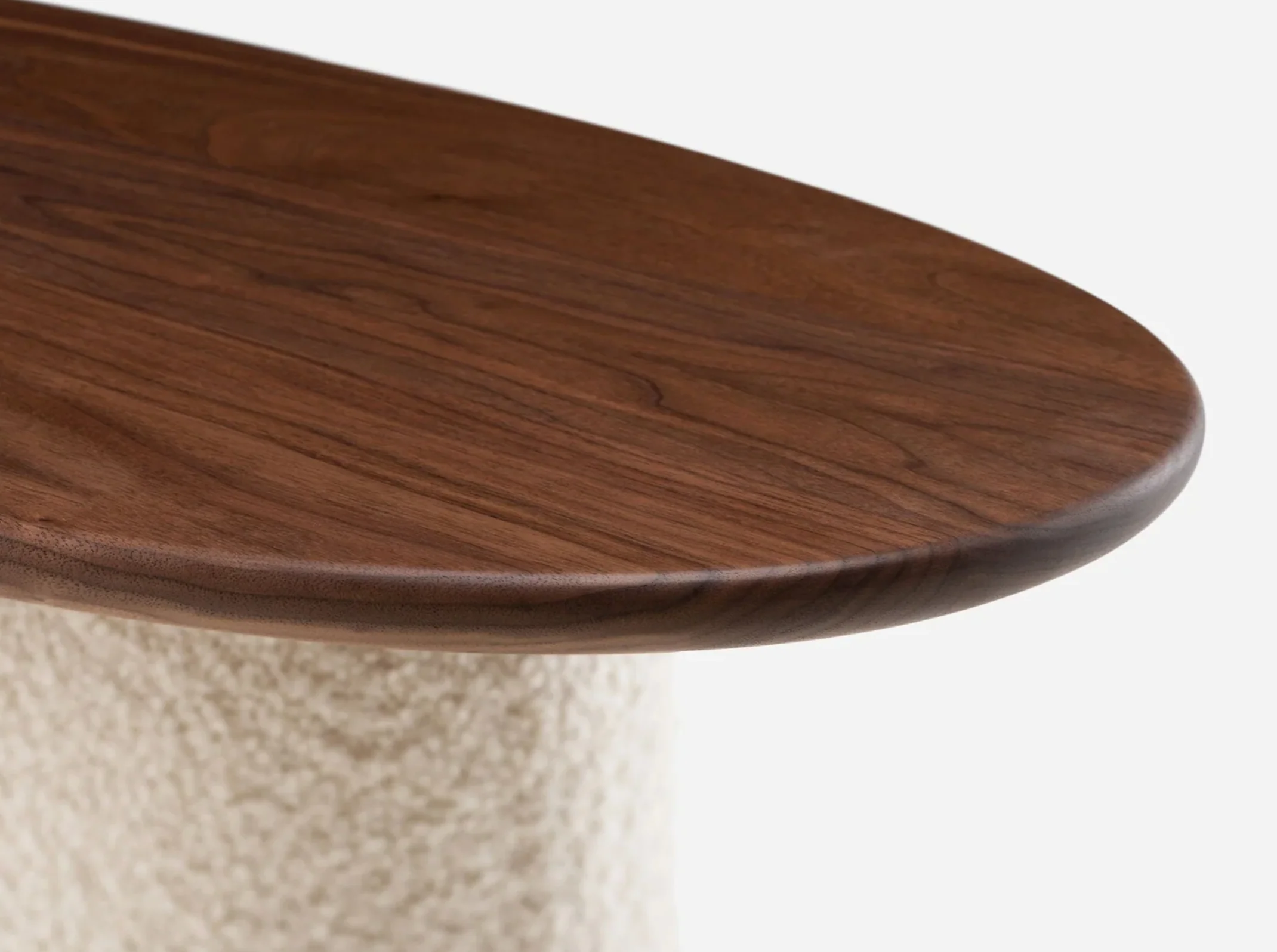 DE LA ESPADA LUCA NICHETTO GRACIOSA OVAL SIDE TABLE W35" x D15.75" x H15ā - Image 4