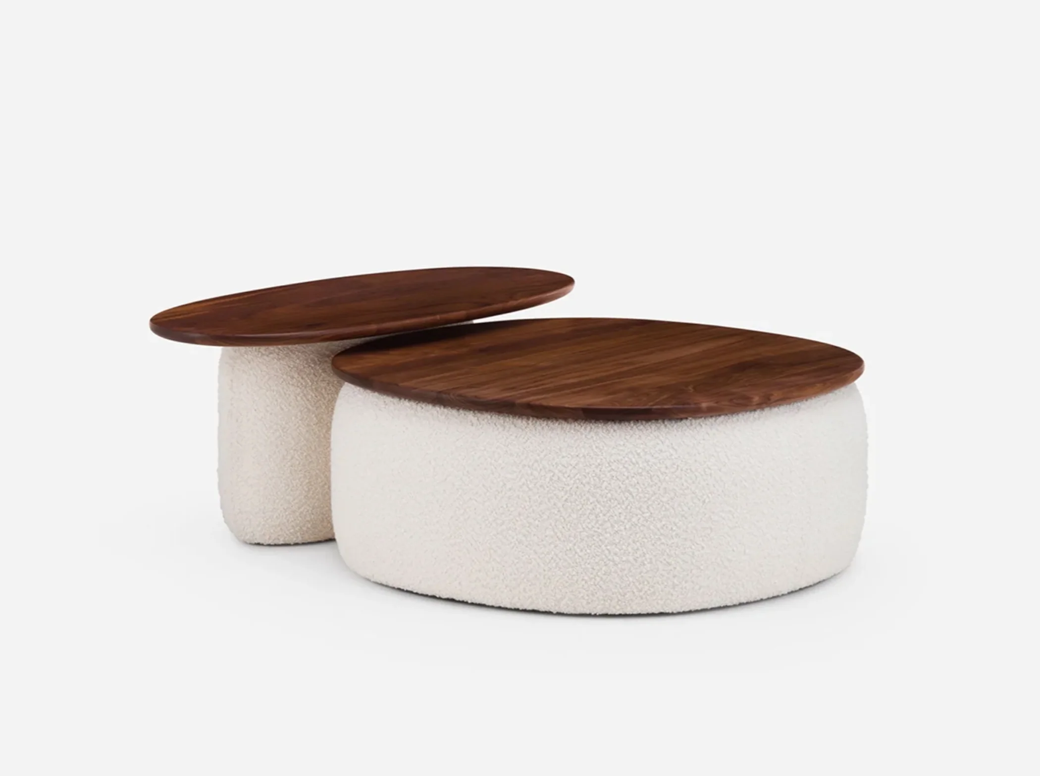 DE LA ESPADA LUCA NICHETTO GRACIOSA OVAL SIDE TABLE W35" x D15.75" x H15ā - Image 5