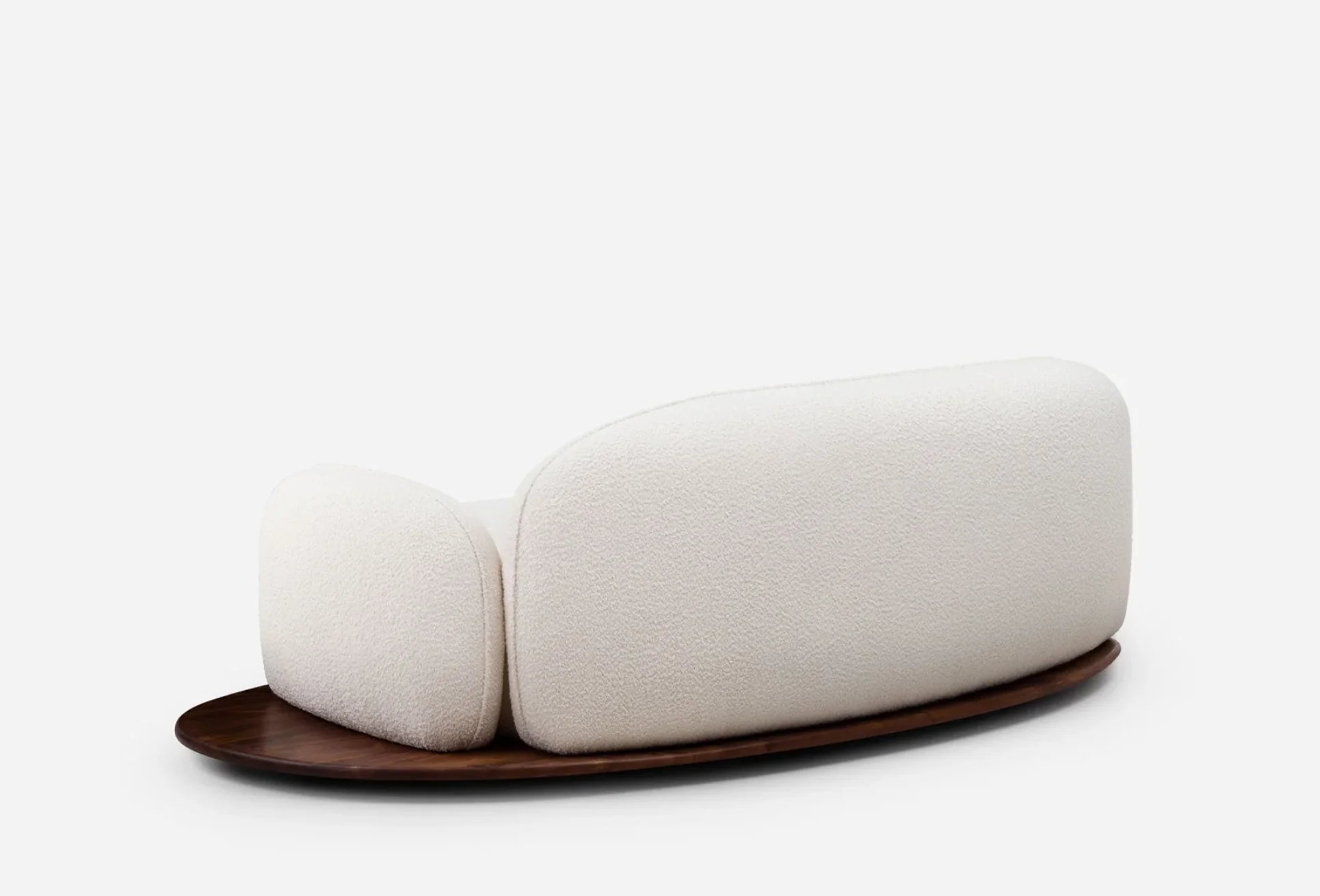 DE LA ESPADA LUCA NICHETTO MIGUEL SOFA / ONE-ARMED W89.5" x D53" x H30.5" x SH16.5" - Image 4