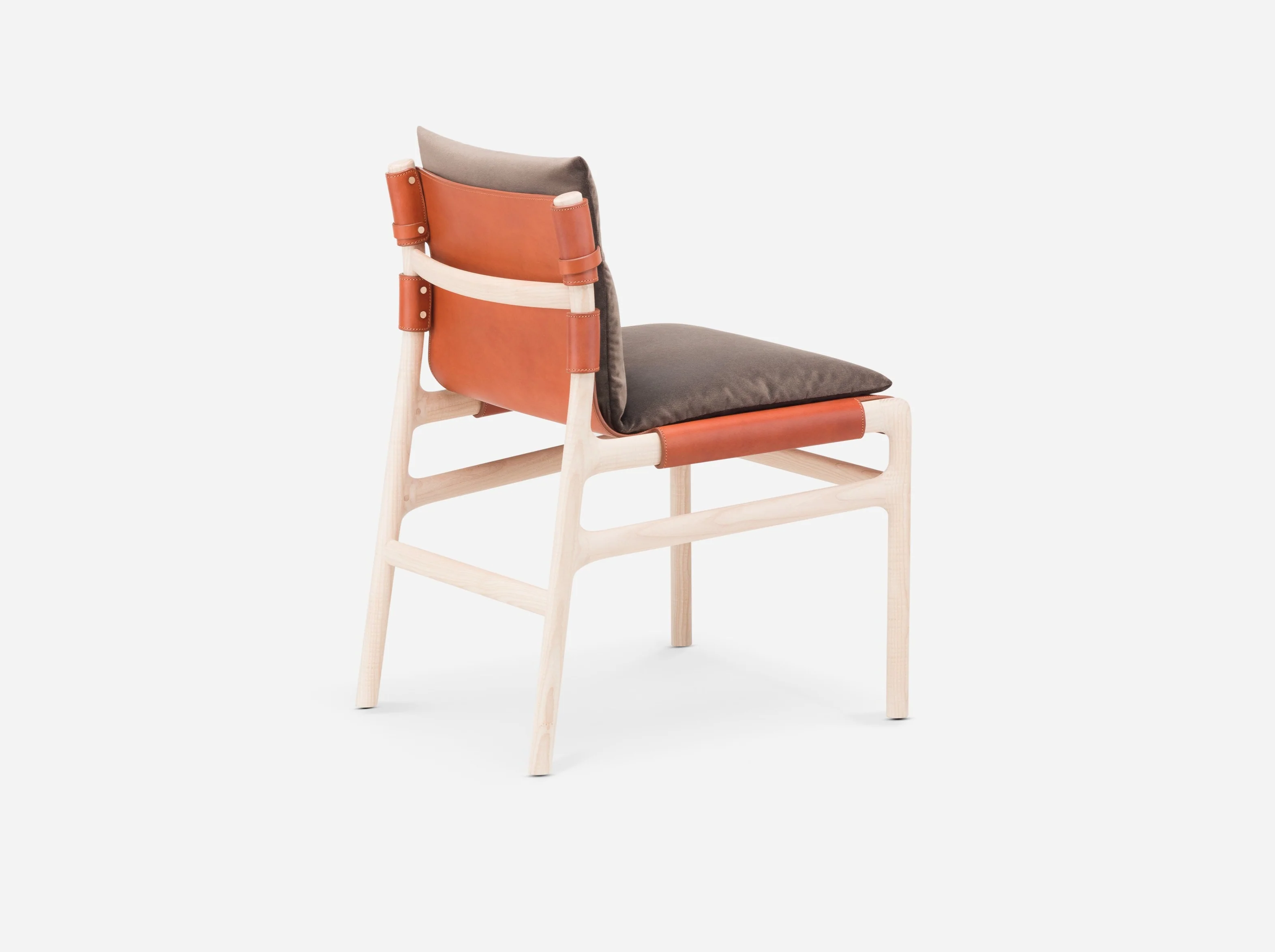 DE LA ESPADA LUCA NICHETTO SELA DINING CHAIR W22.3" x D24.25" x H31” x SH18.3” - Image 3