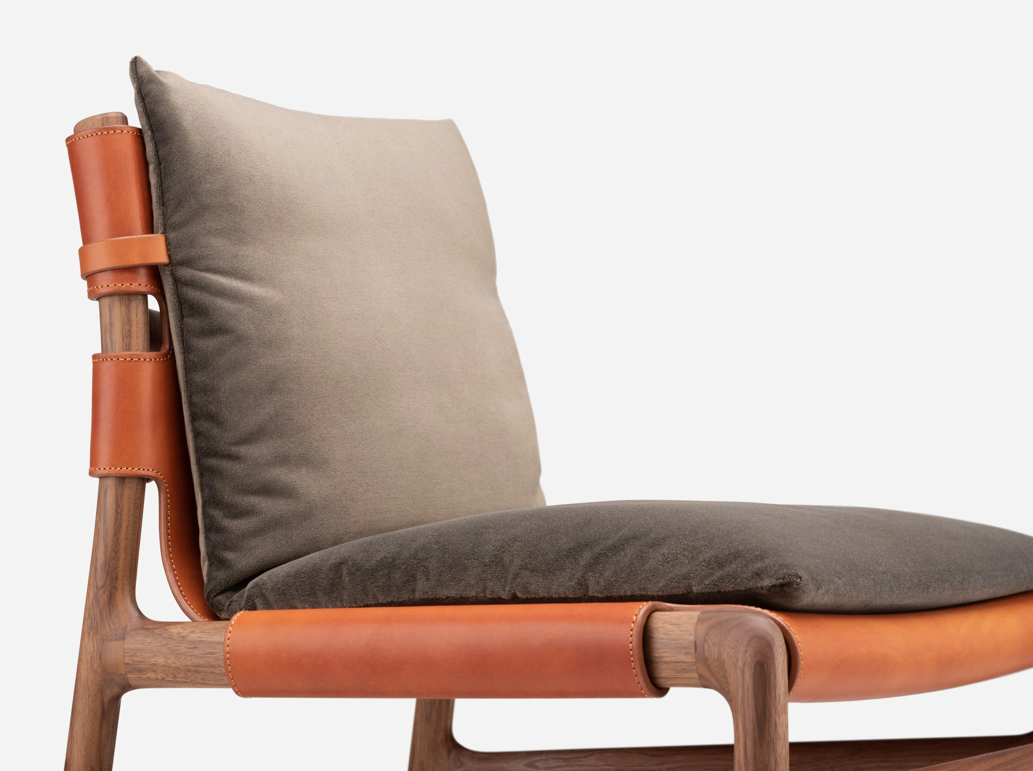 DE LA ESPADA LUCA NICHETTO SELA DINING CHAIR W22.3" x D24.25" x H31” x SH18.3” - Image 4