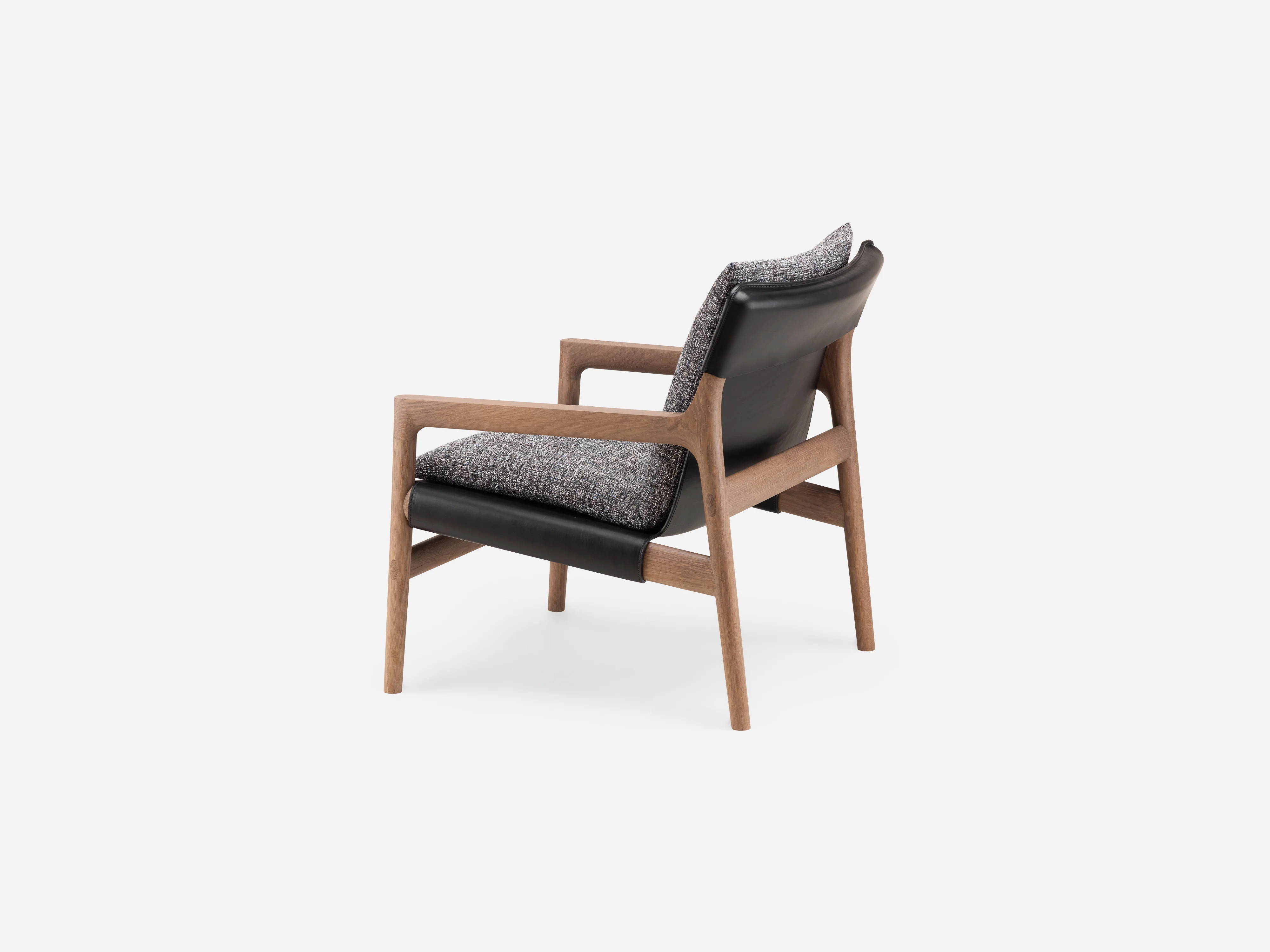 DE LA ESPADA LUCA NICHETTO SELA LOUNGE CHAIR / NARROW ARMS W26.6" x D28" x H30” x SH14.6” - Image 5