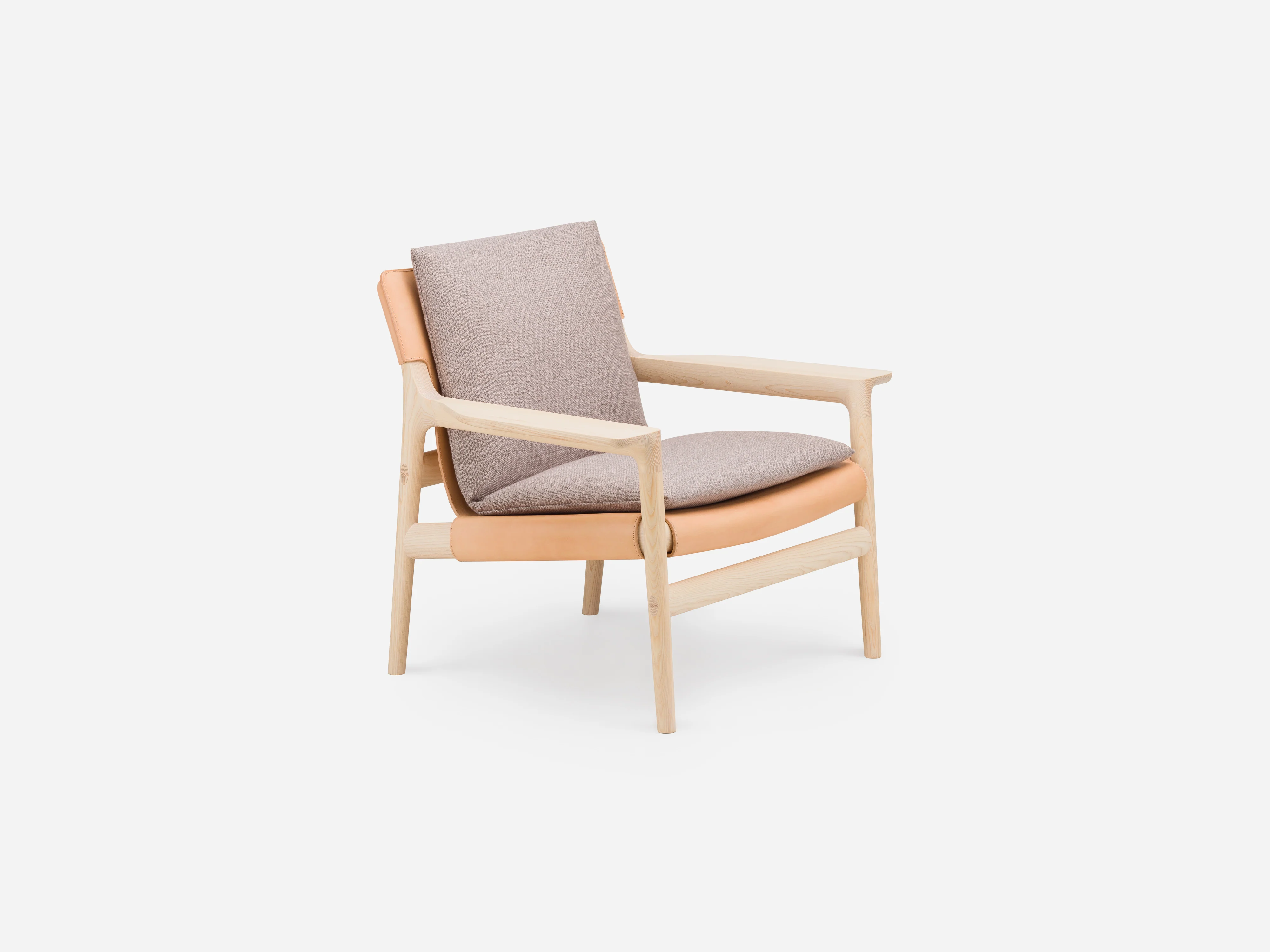DE LA ESPADA LUCA NICHETTO SELA LOUNGE CHAIR / WIDE ARMS W33" x D28" x H30” x SH14.6” - Image 3