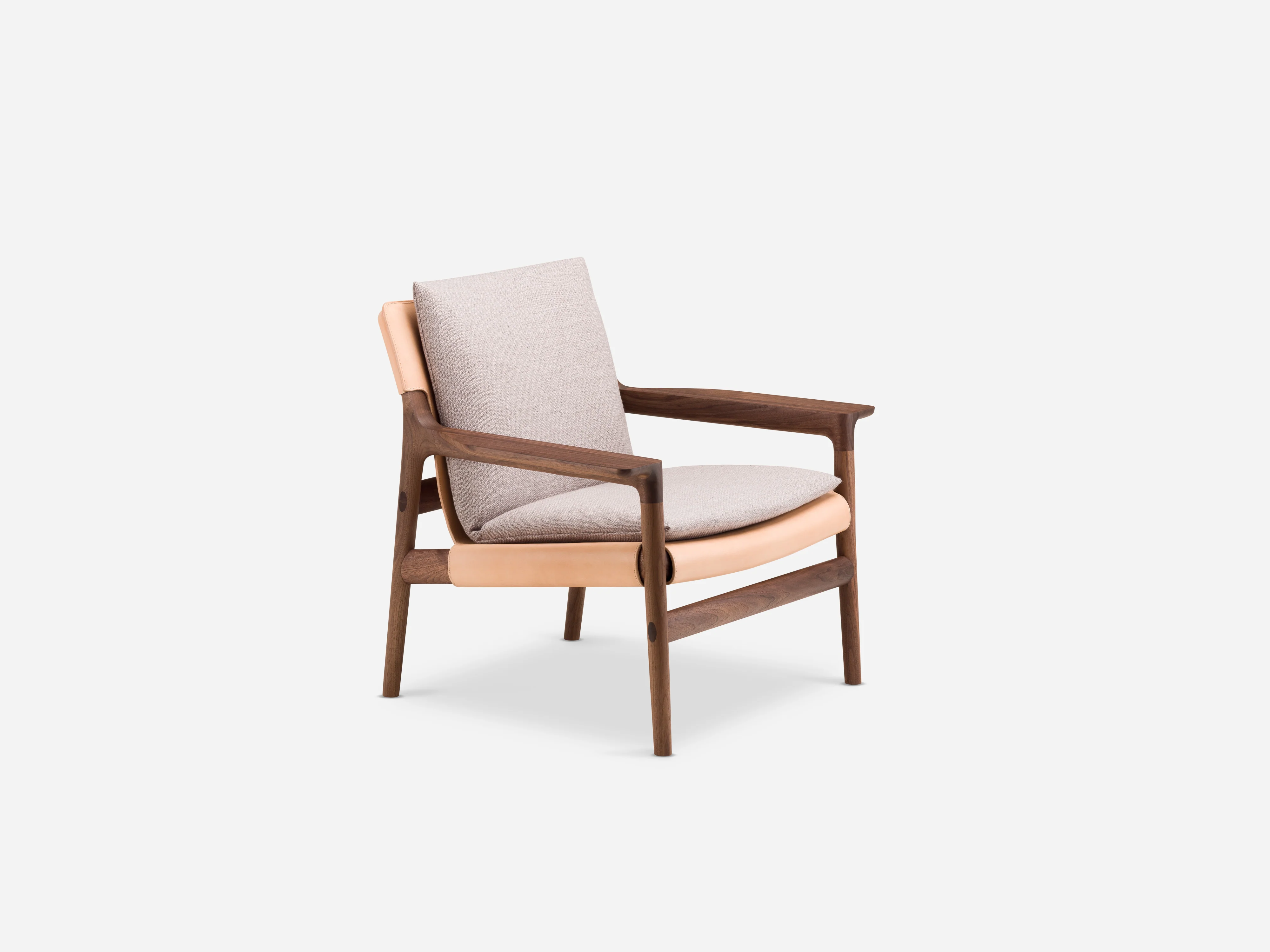 DE LA ESPADA LUCA NICHETTO SELA LOUNGE CHAIR / WIDE ARMS W33" x D28" x H30” x SH14.6” - Image 5