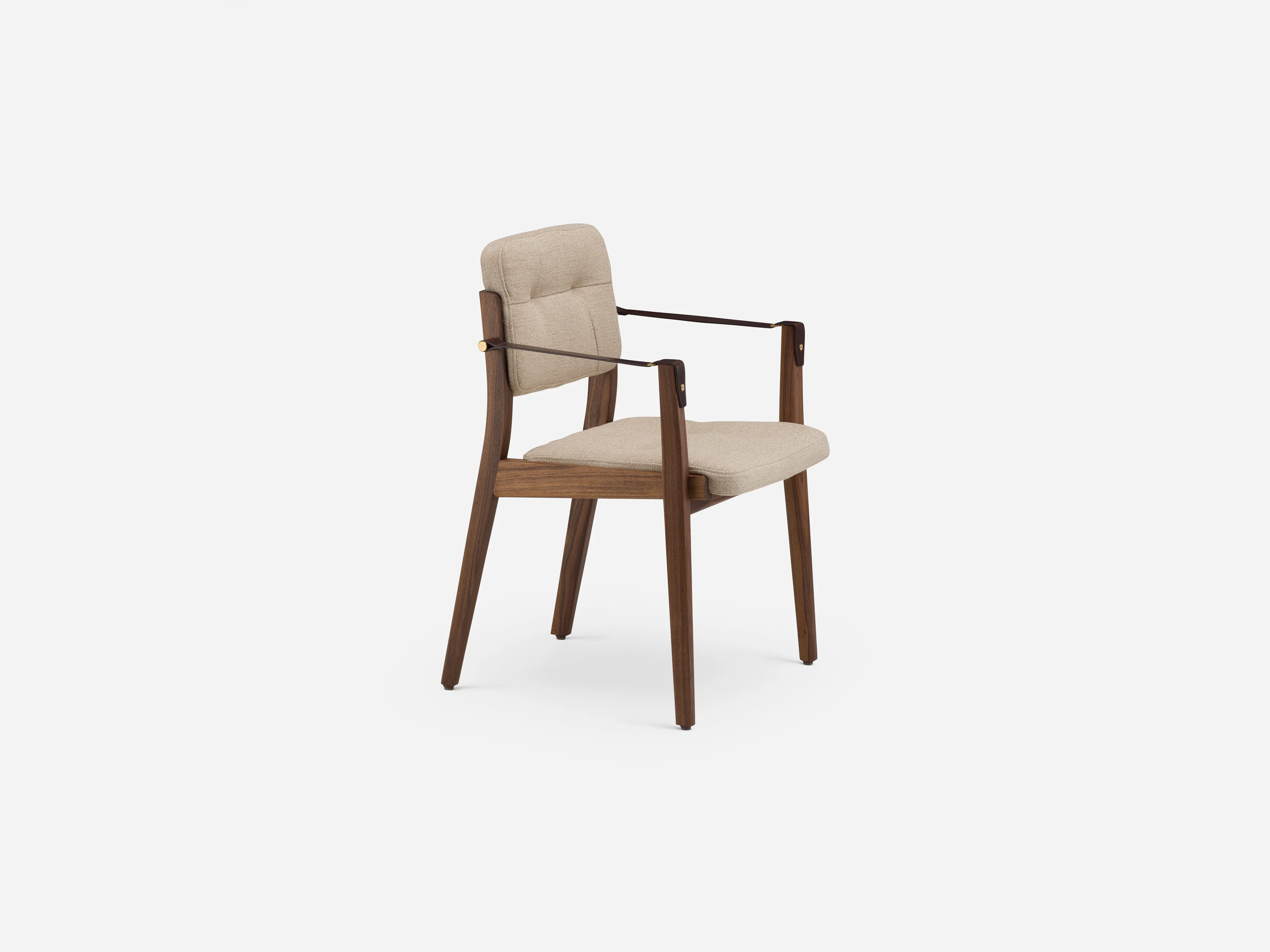 DE LA ESPADA NERI & HU CAPO DINING ARMCHAIR W21.25" x D23" x H31.5" x SH18” - Image 2