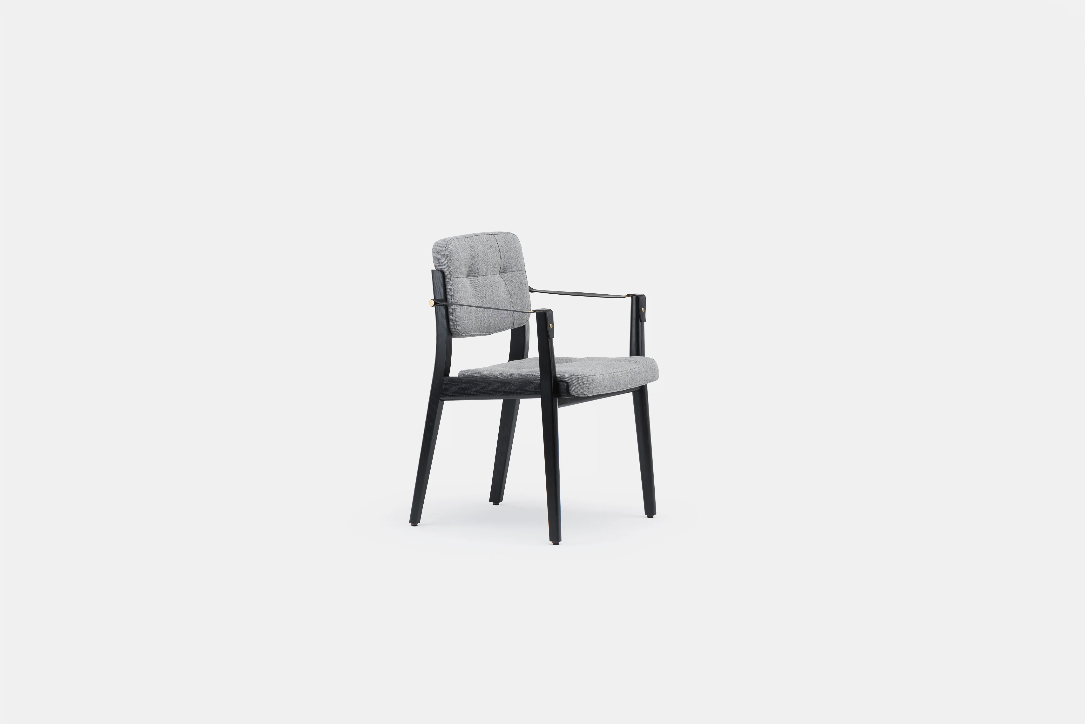 DE LA ESPADA NERI & HU CAPO DINING ARMCHAIR W21.25" x D23" x H31.5" x SH18” - Image 3