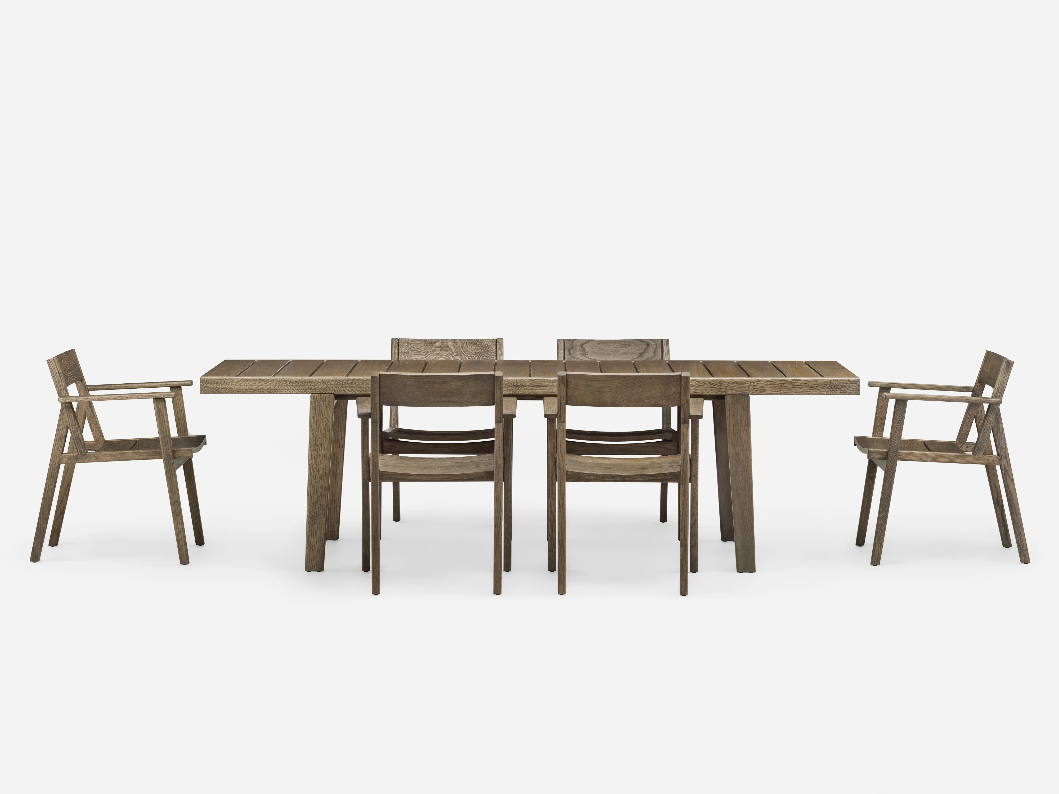DE LA ESPADA NERI & HU OUTDOOR 98.6°F TABLE W98" x D35.2" x H29.5“ - Image 3