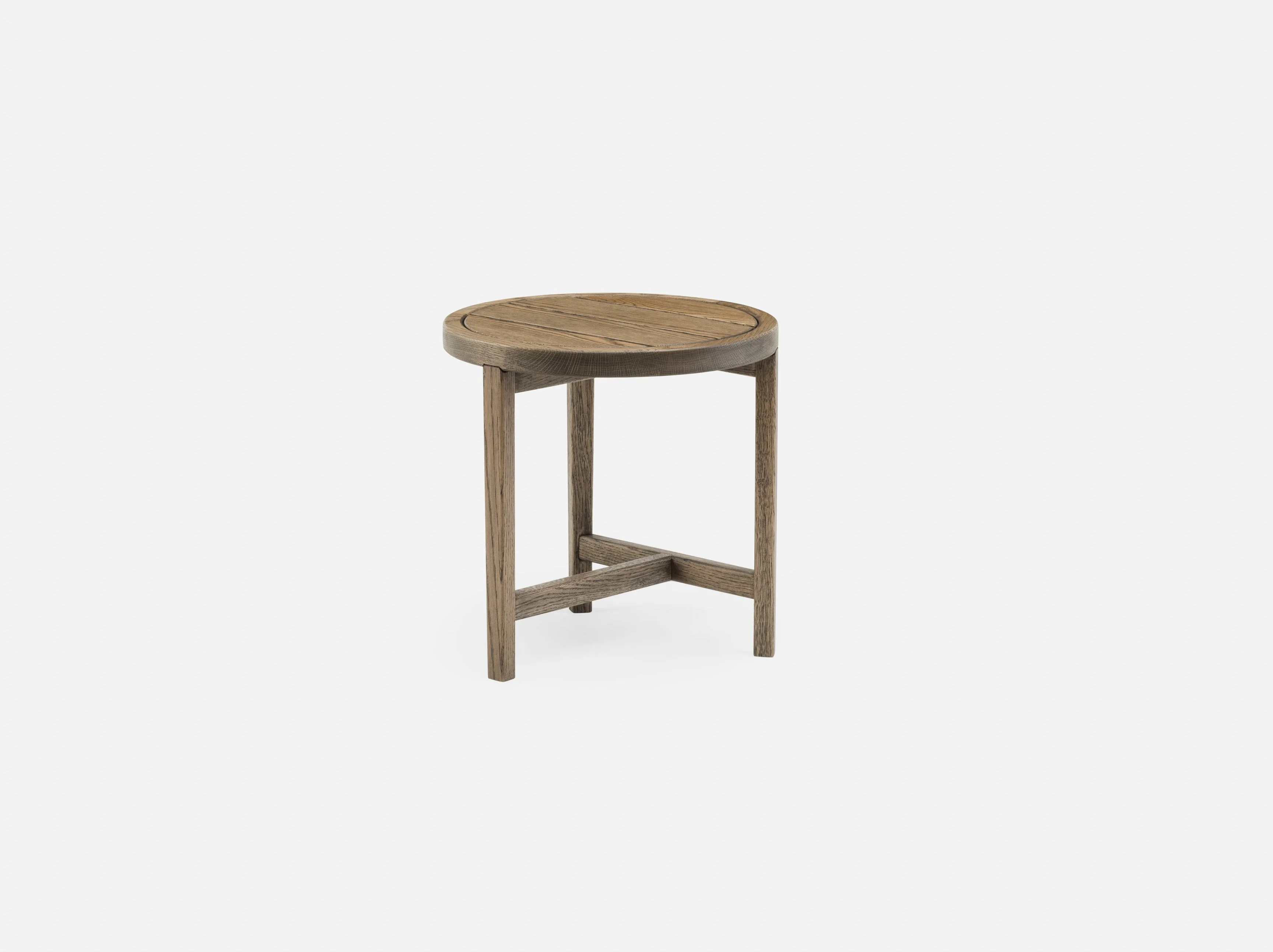 DE LA ESPADA NERI & HU 98.6°F OUTDOOR SIDE TABLE D19.75" x H20ā