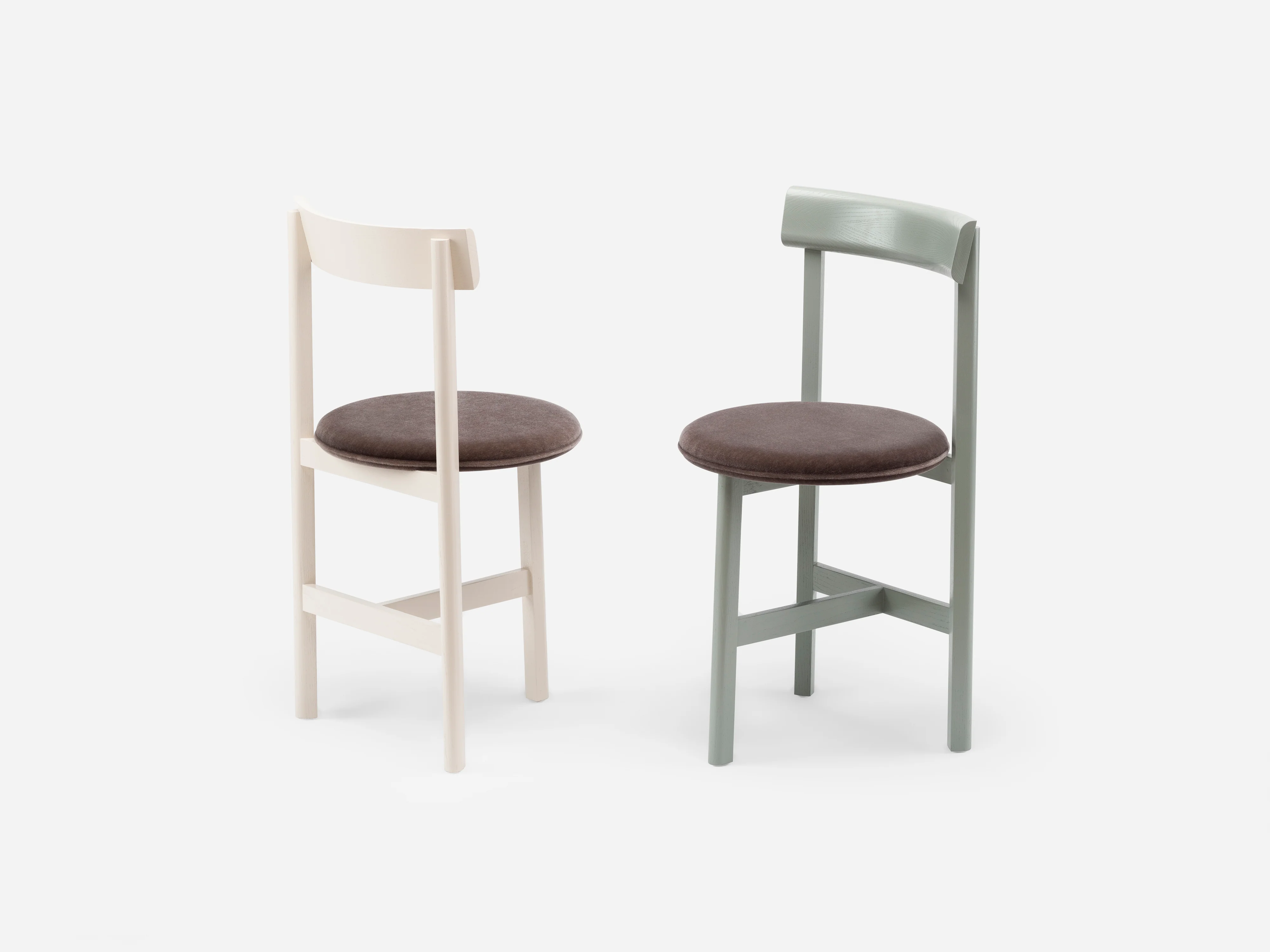 DE LA ESPADA NERI & HU PETIT 3 CHAIR W15" x D14.75" x H30.5“ x SH17.75“ - Image 2