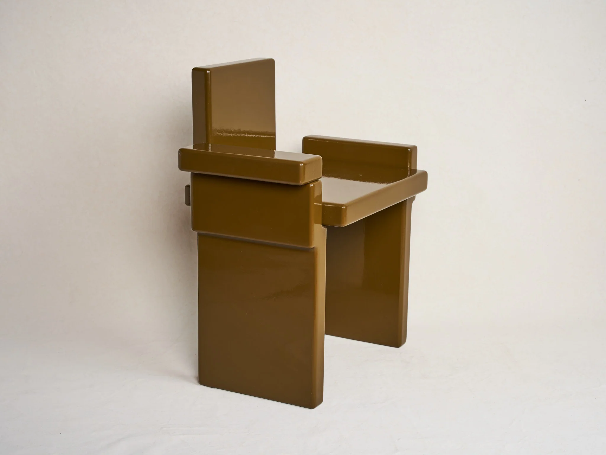 DESTROYERS BUILDERS LACQUERED CHAIR H27" x D16" x W23" - Image 3