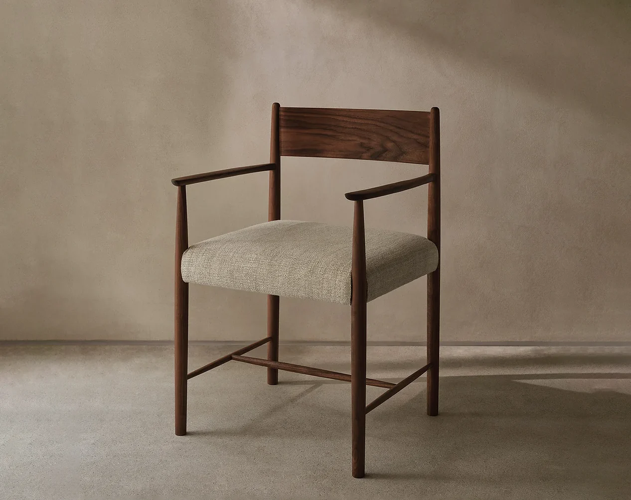 EDWARD COLLINSON JUNO DINING ARM CHAIR W22" x D19.6" x H32.6" x SH19.7" - Image 3