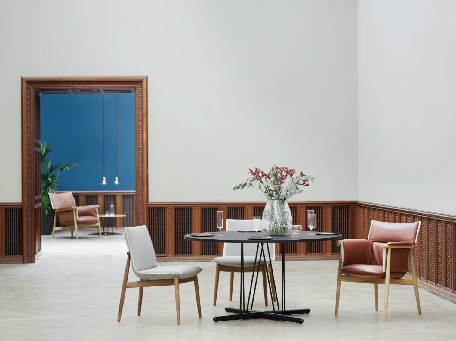 CARL HANSEN EOOS E004 EMBRACE CHAIR H32.5" x W22" x D24" x SH18.3" - Image 8