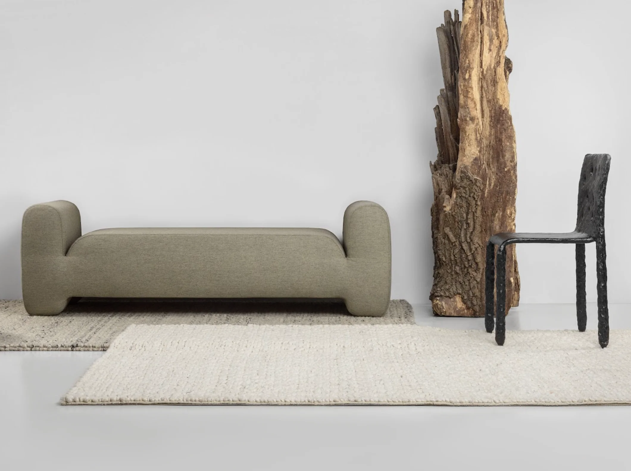 FAĪNA PAMPUKH BENCH L71" x D24.5" x H21.5" - Image 3