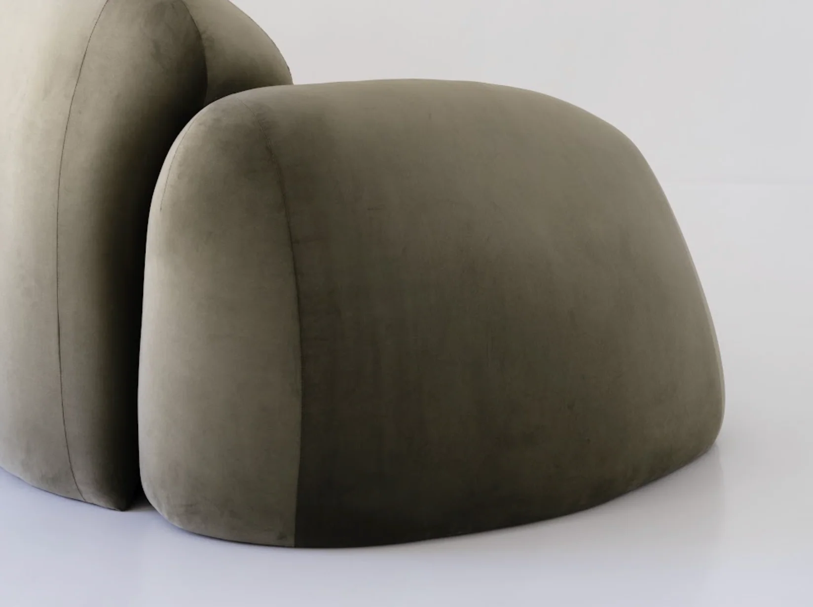 FAĪNA PLYN SOFA L129.9" x D59" x H31.4" - Image 3