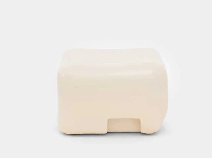 FAYE TOOGOOD COBBLE CERAMIC LOW SIDE TABLE / STOOL H13" x W20.5" x D20.5" - Image 5