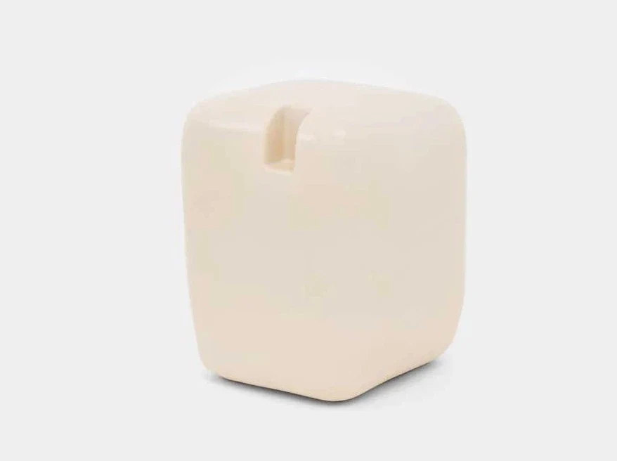 FAYE TOOGOOD COBBLE CERAMIC TALL SIDE TABLE / STOOL H18.1" x W14.6" x D14.6" - Image 3
