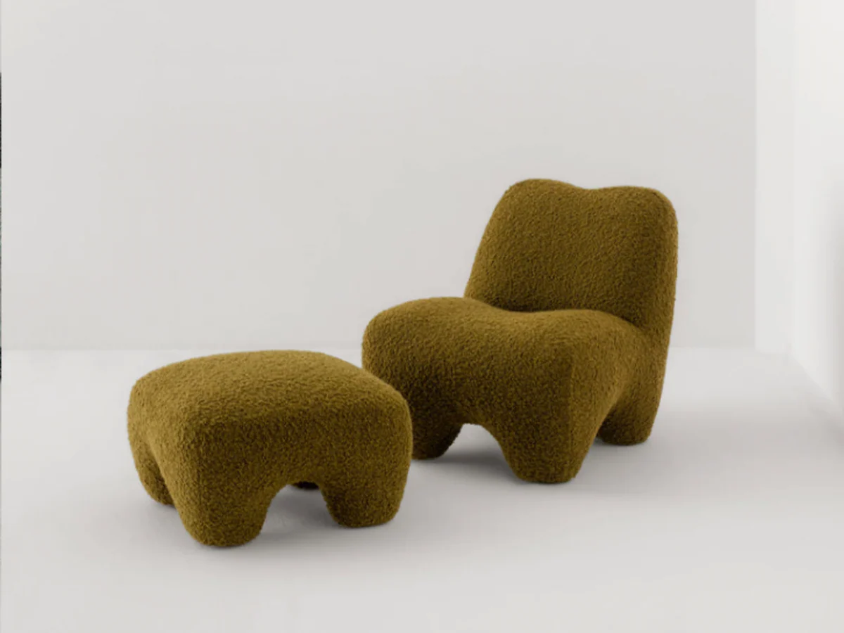 FAYE TOOGOOD GUMMY LOUNGE CHAIR / OPIO H28.7" x W27.5" x D31.4" x SH17.3" - Image 10