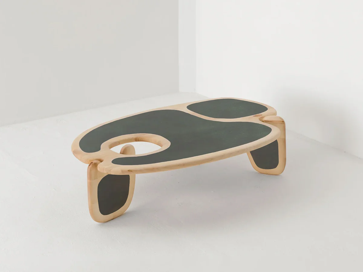 FAYE TOOGOOD PALETTE COFFEE TABLE / SAPPHIRE H15.4" x W59.1" x D39.4"