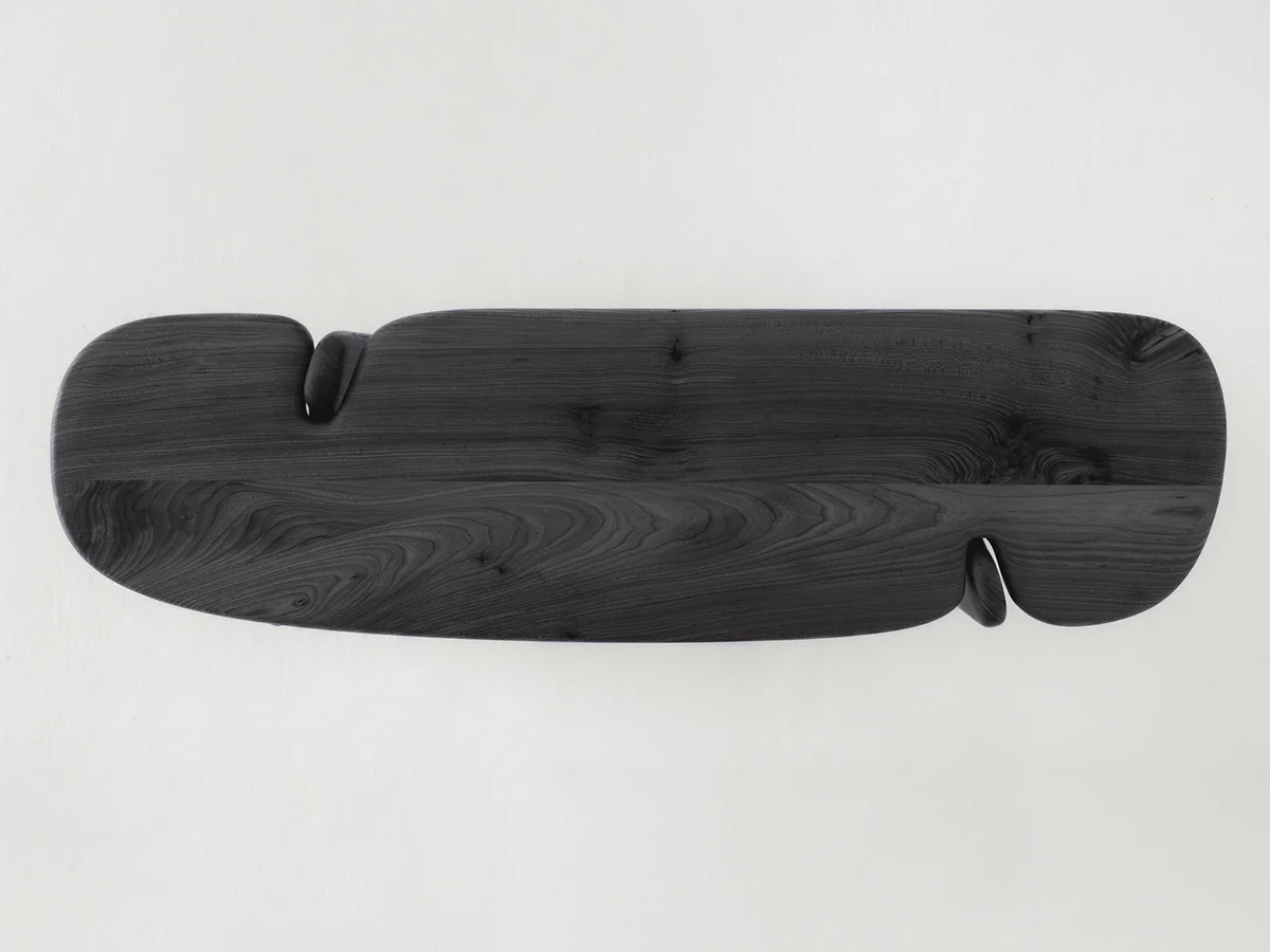 FAYE TOOGOOD PALETTE CONSOLE / SCORCHED OAK H35.4" x W63" x D18.1" - Image 3