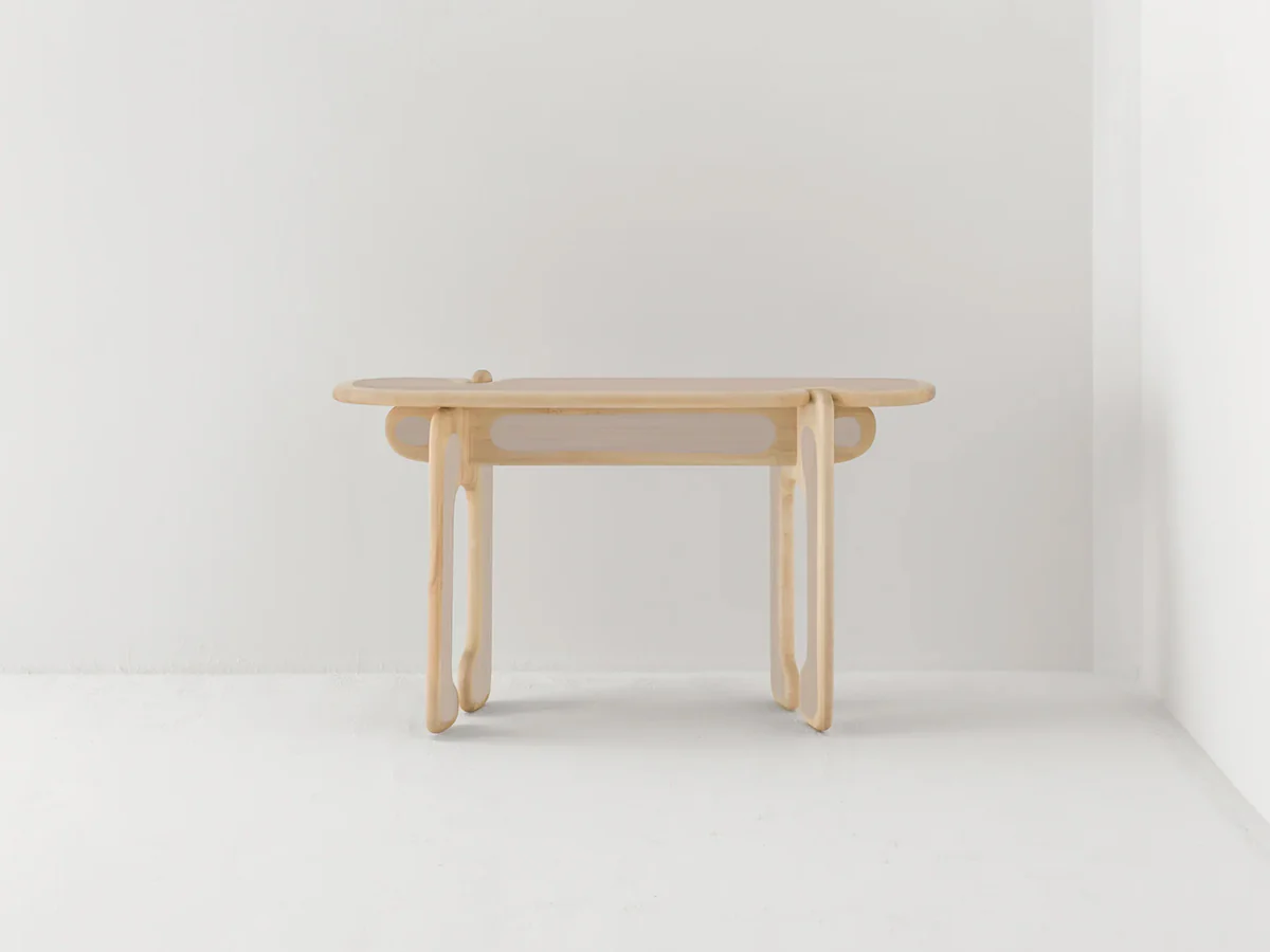 FAYE TOOGOOD PALETTE CONSOLE / SOFT LILAC H35.5" x W63" x D18" - Image 2