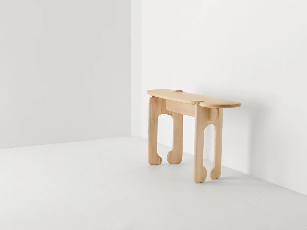 FAYE TOOGOOD PALETTE CONSOLE / SYCAMORE H35.4" x W63" x D18.1" - Image 2