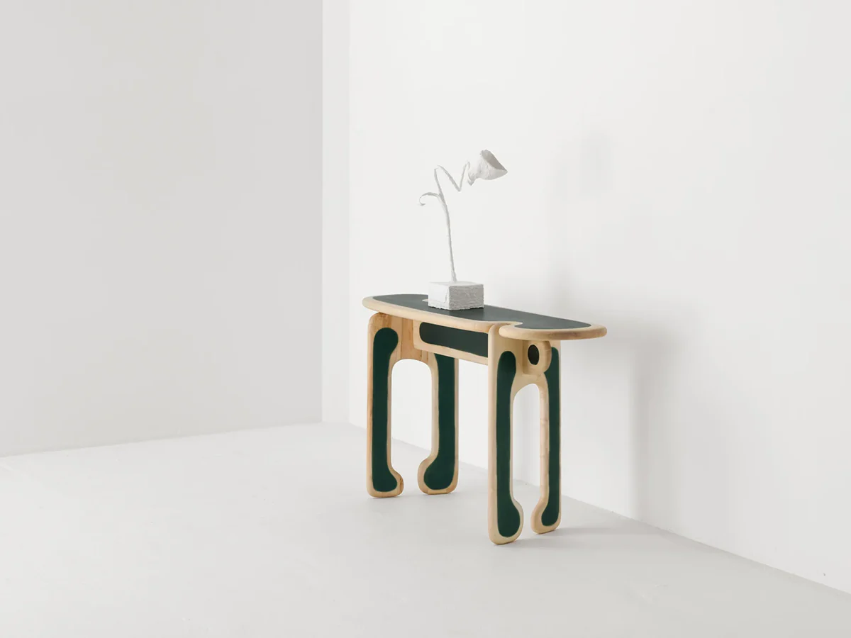 FAYE TOOGOOD PALETTE CONSOLE / SAPPHIRE H35.4" x W63" x D18.1" - Image 2