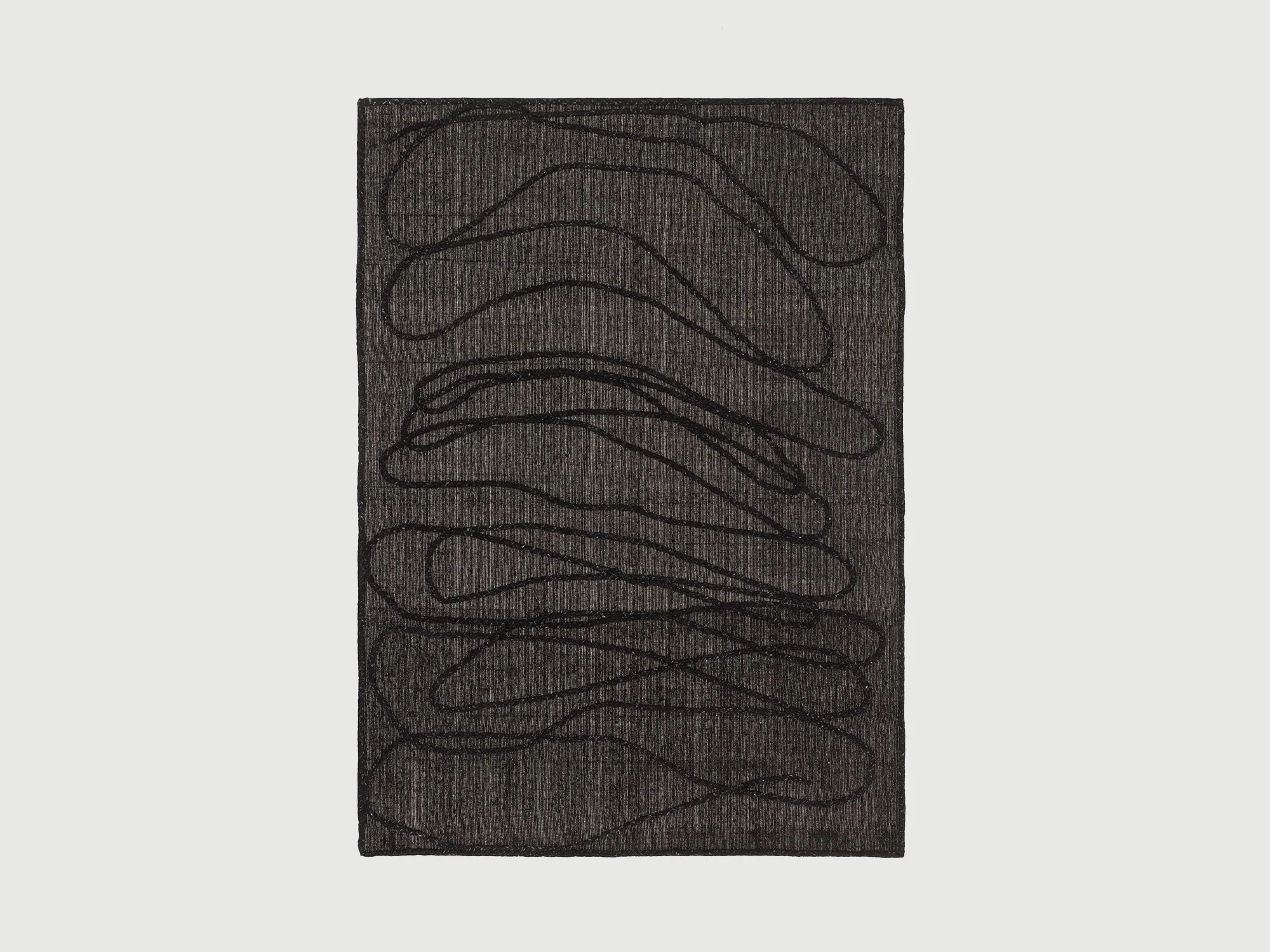CC-TAPIS FAYE TOOGOOD ROPE RUG / CHARCOAL 7’5” x 9’6"