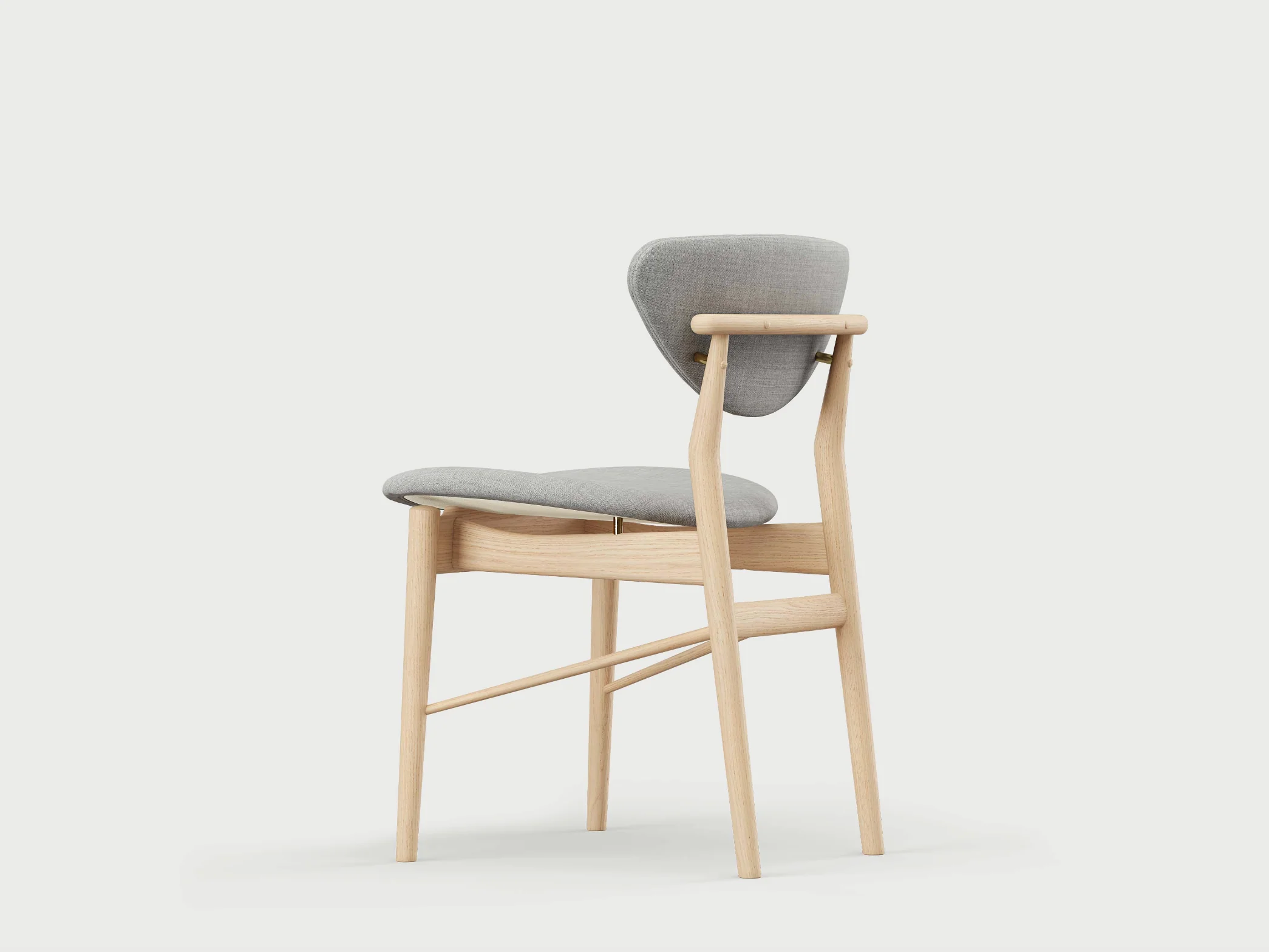 FINN JUHL THE 108 CHAIR W20" x D18" x H29.5" x SH17.7" - Image 3