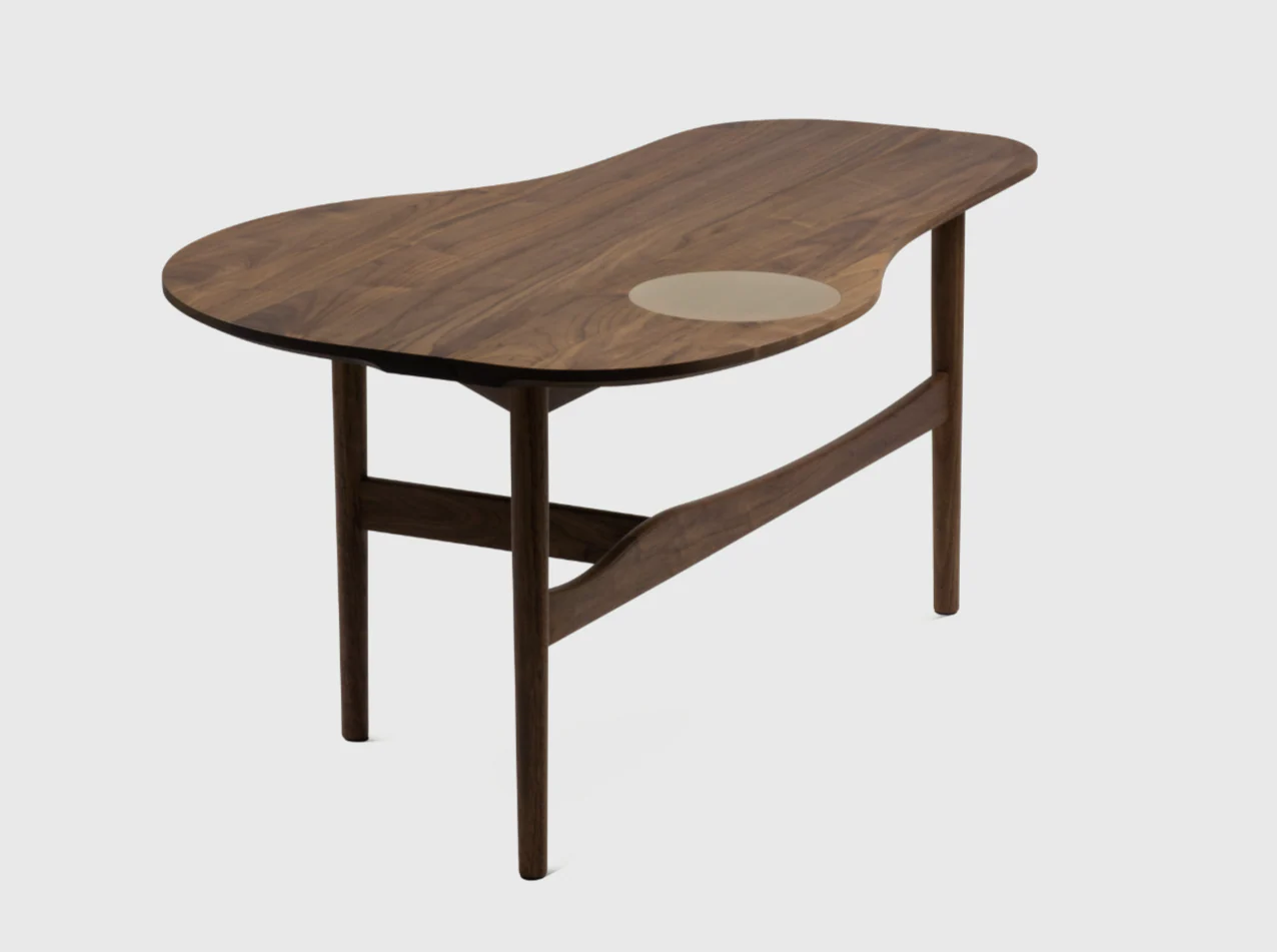 FINN JUHL THE BUTTERFLY TABLE L43.3" x W18.3"/27" x H19.6" - Image 3