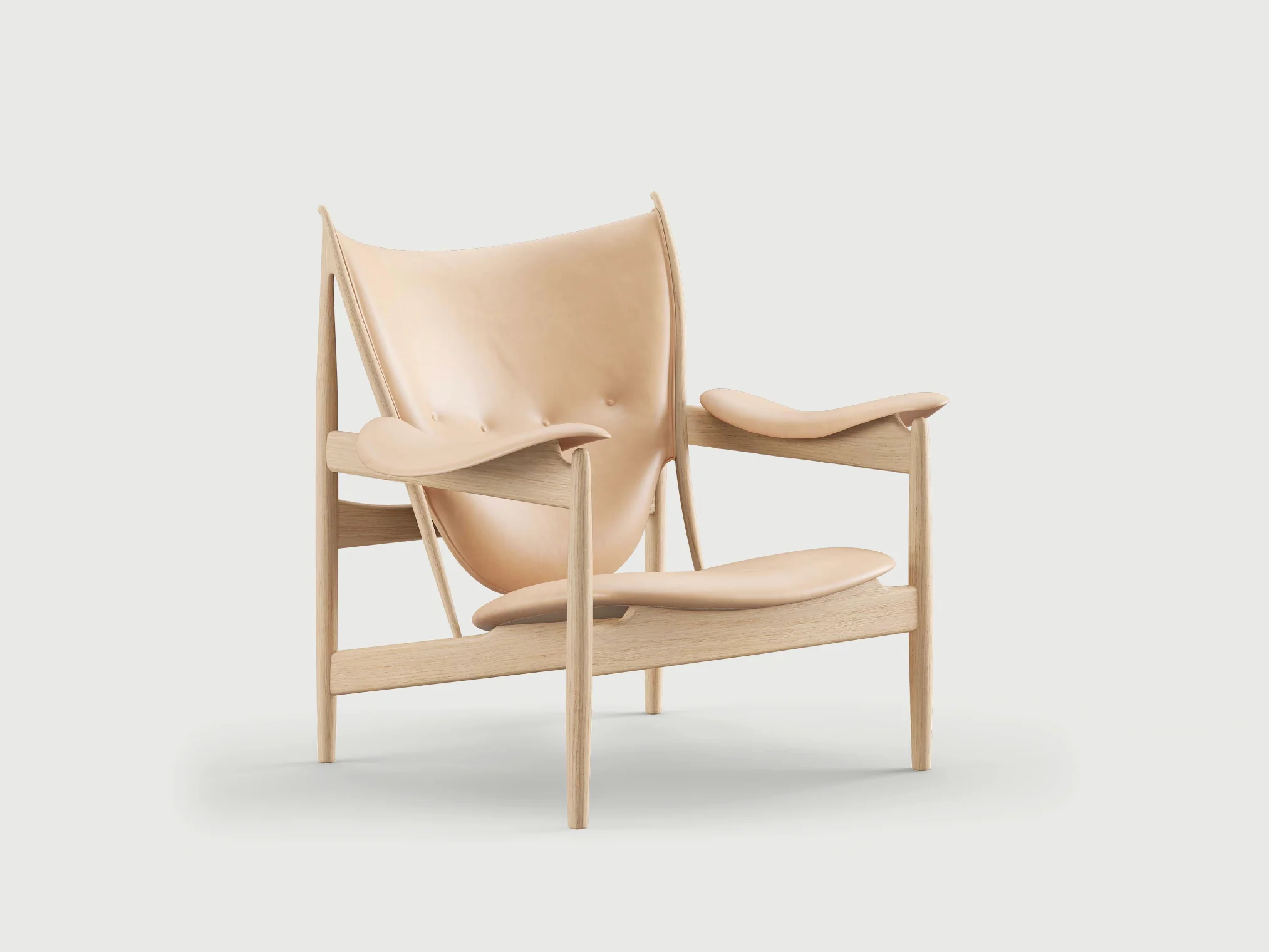 FINN JUHL THE CHIEFTAIN CHAIR W31" x D35" x H37" x SH14"