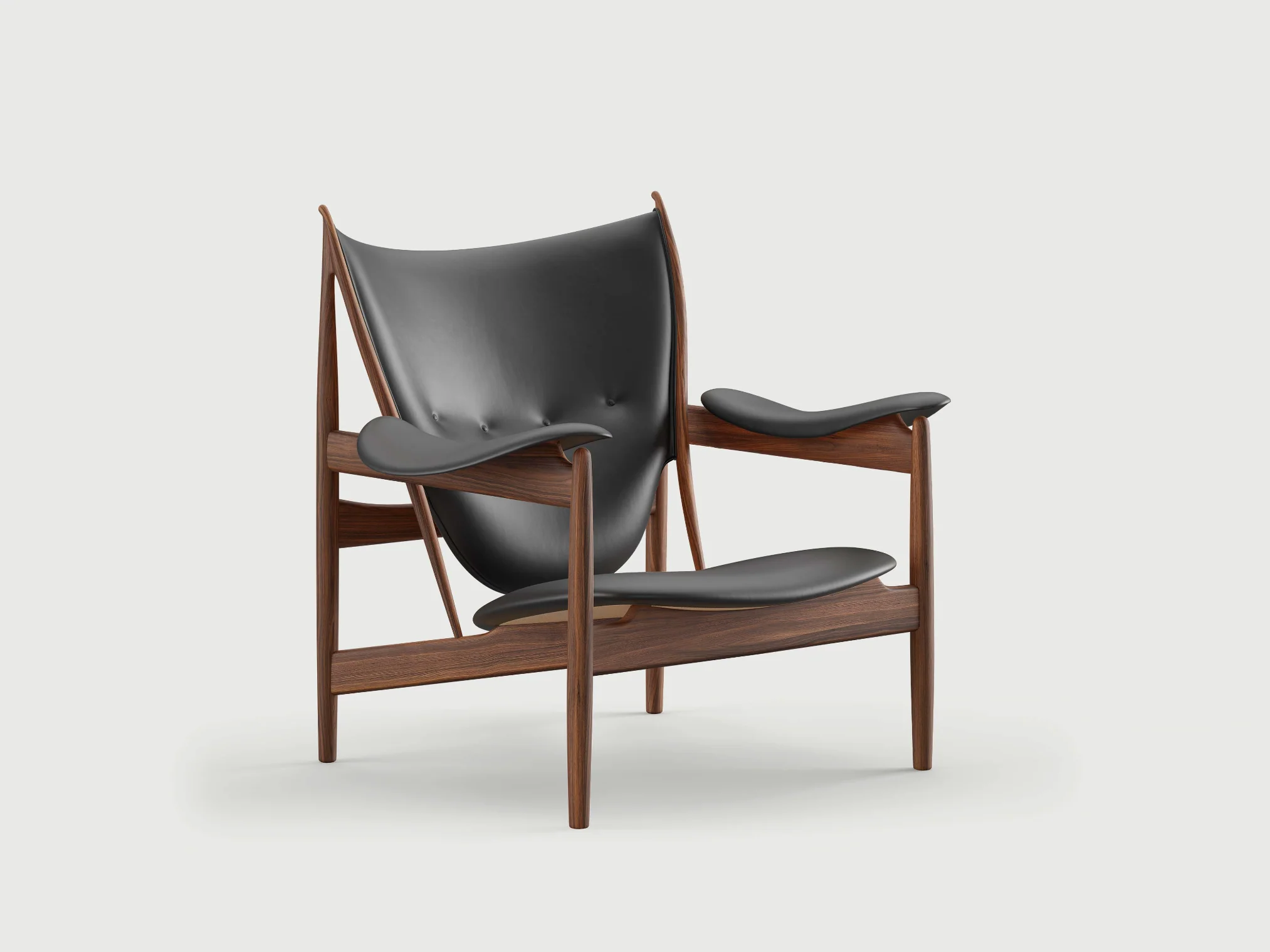 FINN JUHL THE CHIEFTAIN CHAIR W31" x D35" x H37" x SH14" - Image 3