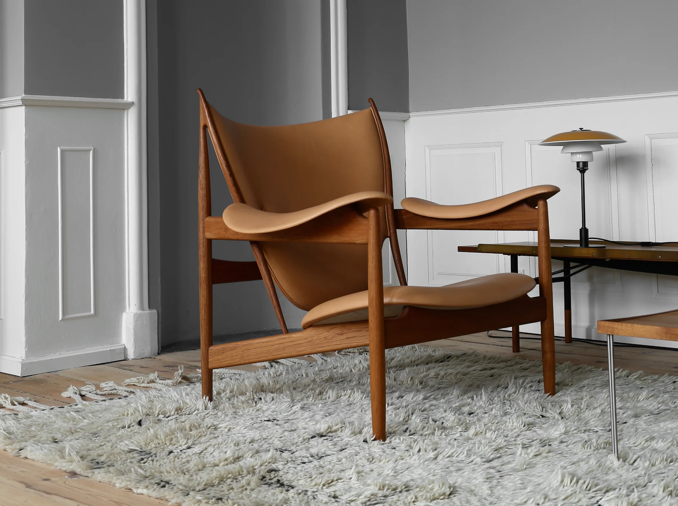 FINN JUHL THE CHIEFTAIN CHAIR W31" x D35" x H37" x SH14" - Image 6