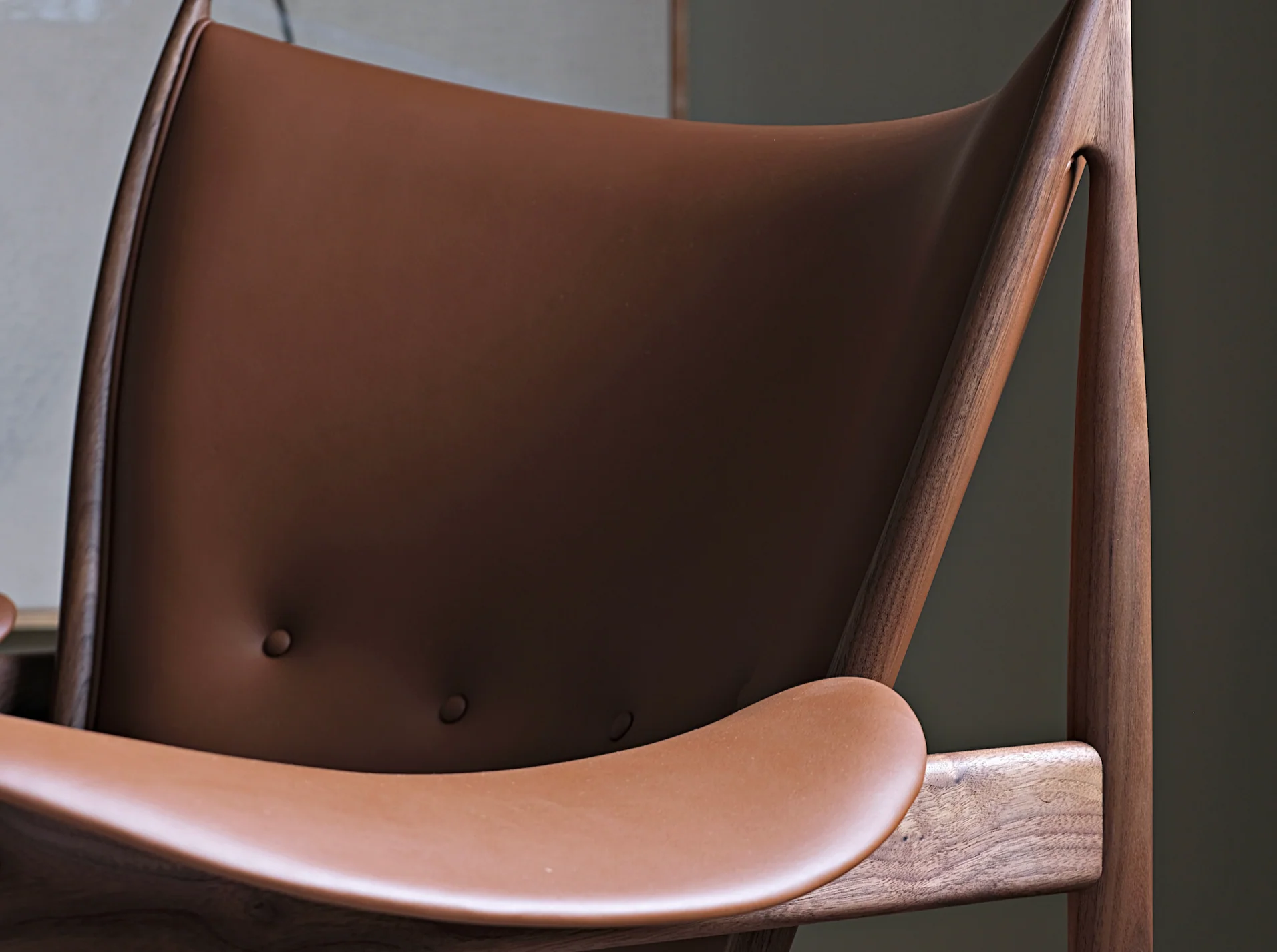 FINN JUHL THE CHIEFTAIN CHAIR W31" x D35" x H37" x SH14" - Image 7