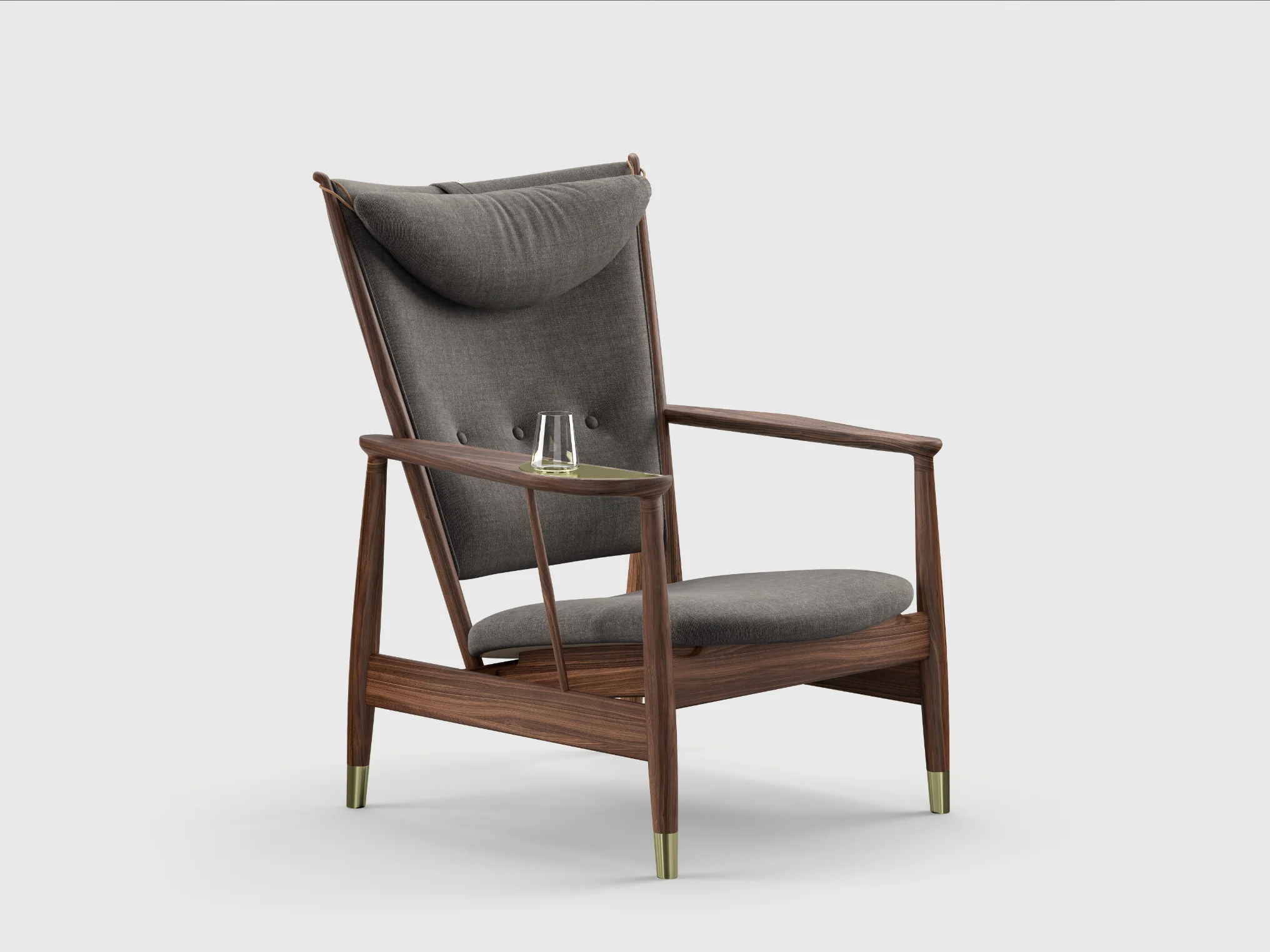 FINN JUHL THE WHISKY CHAIR W31" x D35" x H37" x SH14" - Image 2