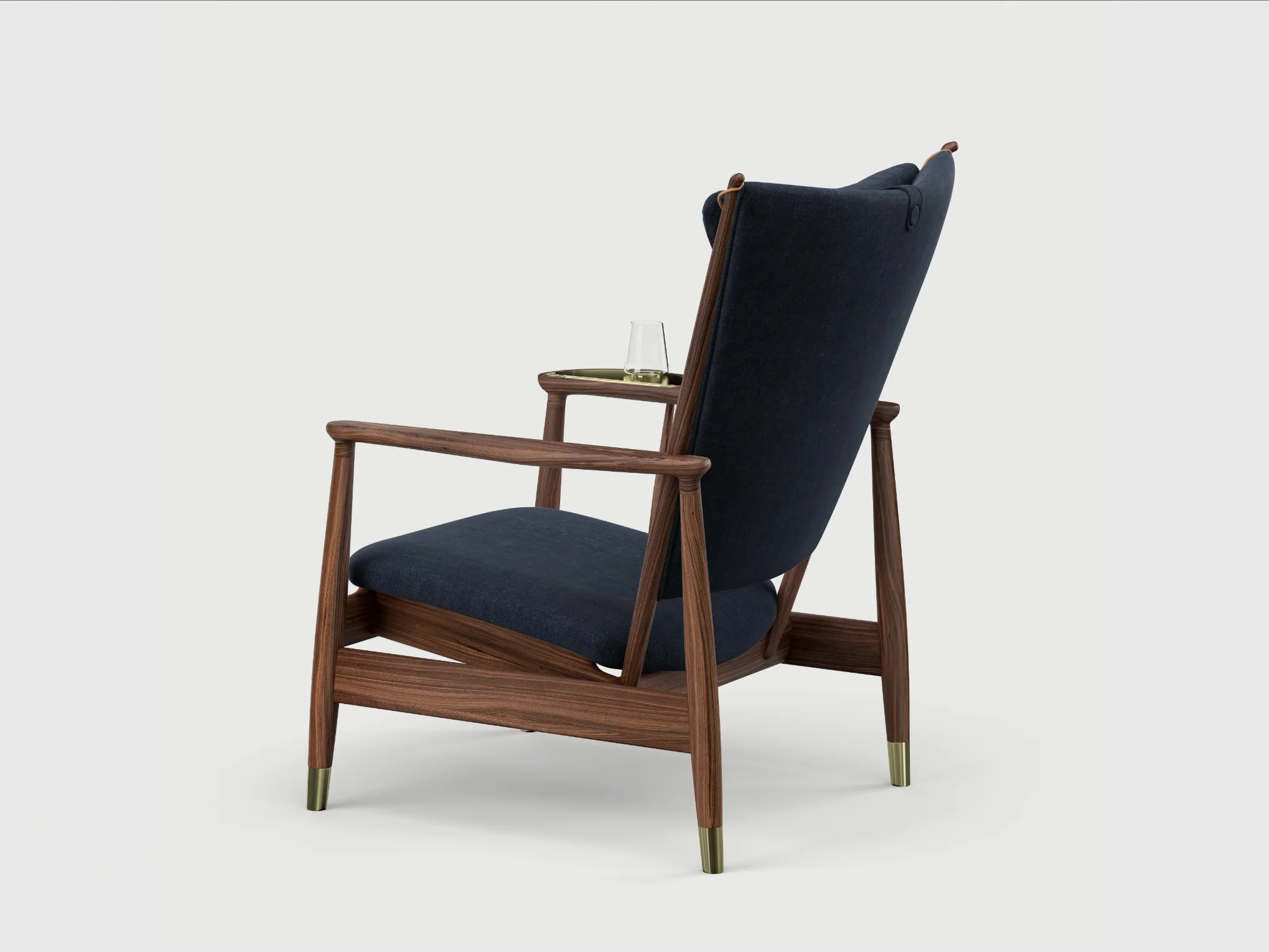 FINN JUHL THE WHISKY CHAIR W31" x D35" x H37" x SH14" - Image 3