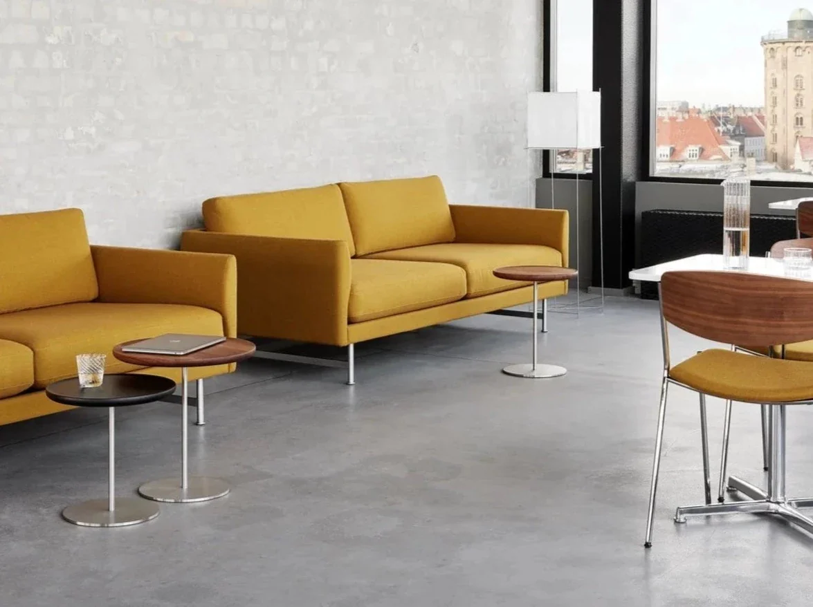 FREDERICIA HUGO PASSOS CALMO 80 2-SEATER SOFA L67" x D35.5" x H30 x SH16" - Image 4