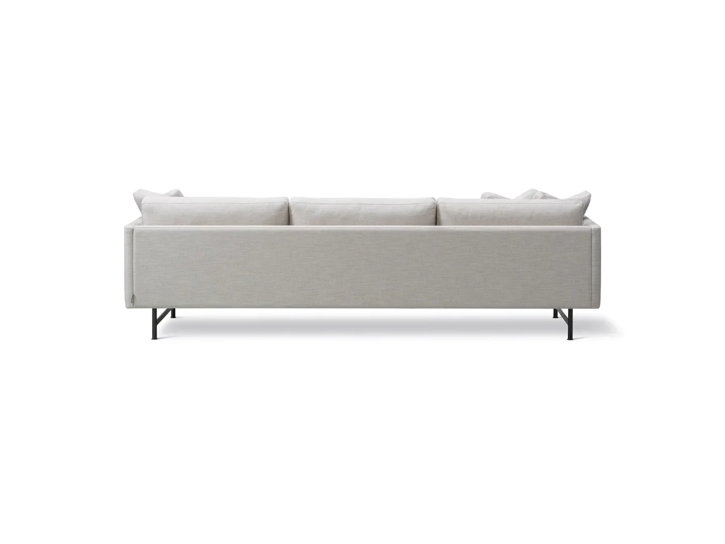 FREDERICIA HUGO PASSOS CALMO 80 3-SEATER SOFA L98.43" x D35.43" x H29.72" SH 16.14" - Image 3