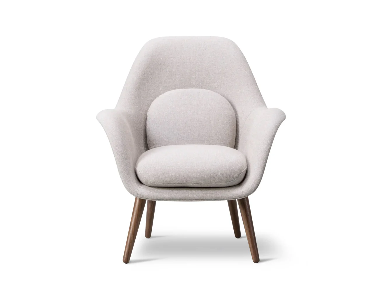 FREDERICIA SPACE COPENHAGEN PETITE SWOON CHAIR W29.92" x D30.71" x H33.46" - Image 2