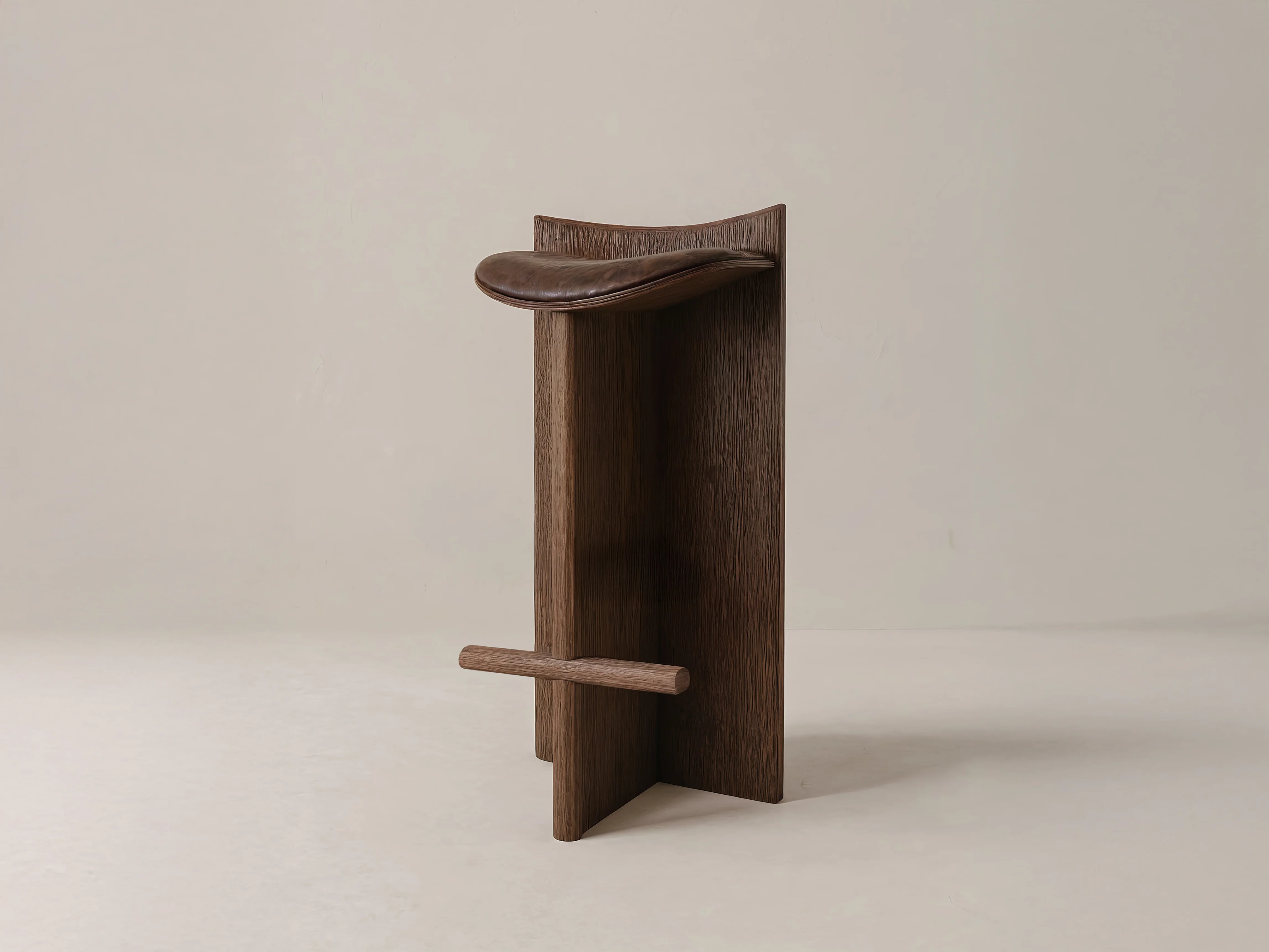 GALERIE NAINOA ANDO BARSTOOL 03 W16" x D16" x H37.5" x SH29.5"