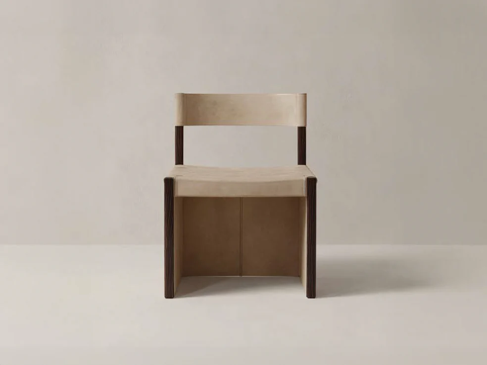 GALERIE NAINOA ARDEN DINING CHAIR 01 W22.75" x D20.25" x H30.75" x SH17.75"